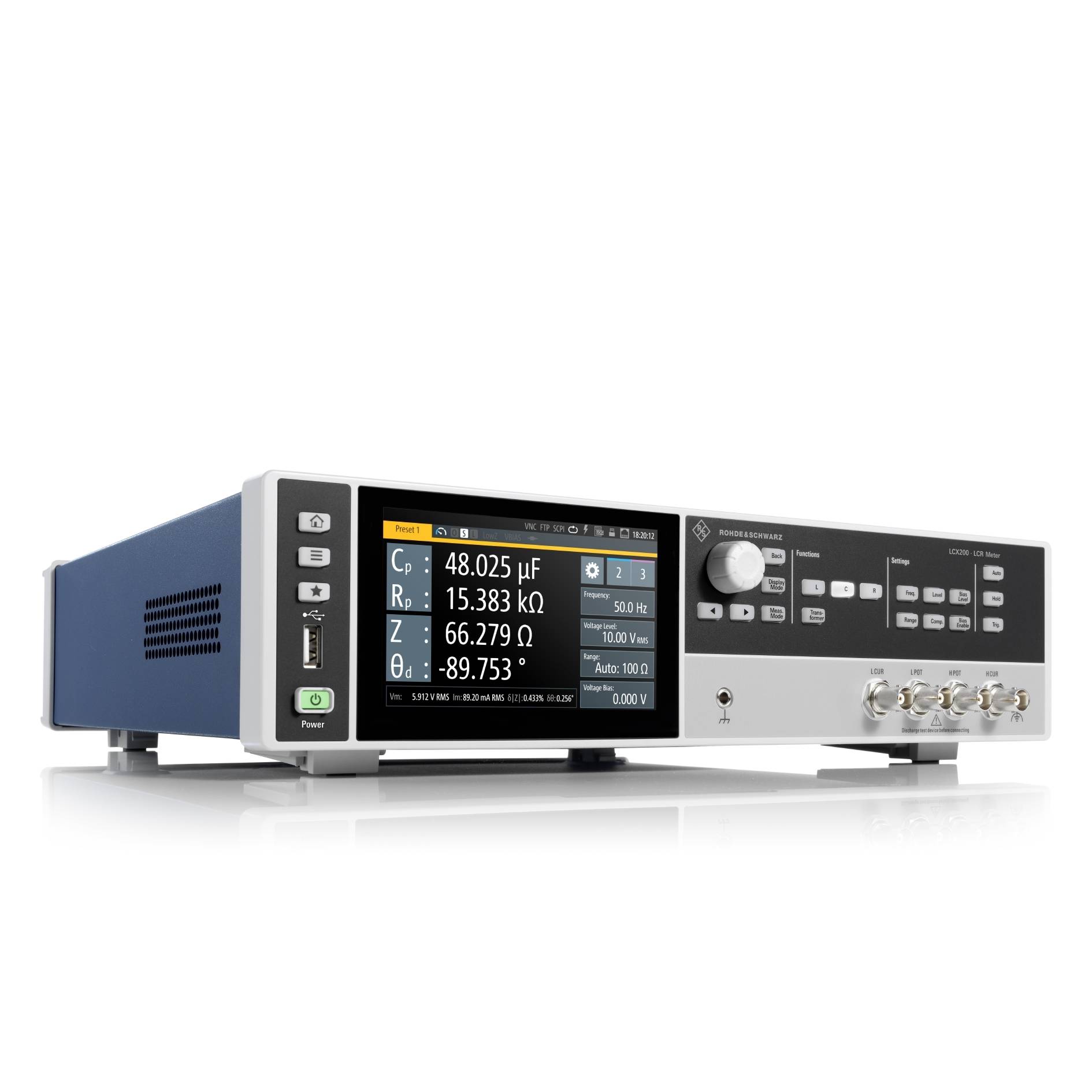 Rohde & Schwarz R&S® LCX200COM LCR Messbrücke digital