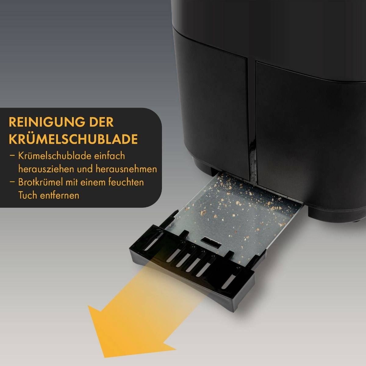 Profi Cook PC-TA 1244 Toaster Schwarz