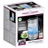 Profi Cook PC-WKS 1229G Wasserkocher Inox Fassungsvermögen: 1.0l Profi Cook PC-WKS 1229G Wasserkocher Inox Fassungsvermögen: 1.0l