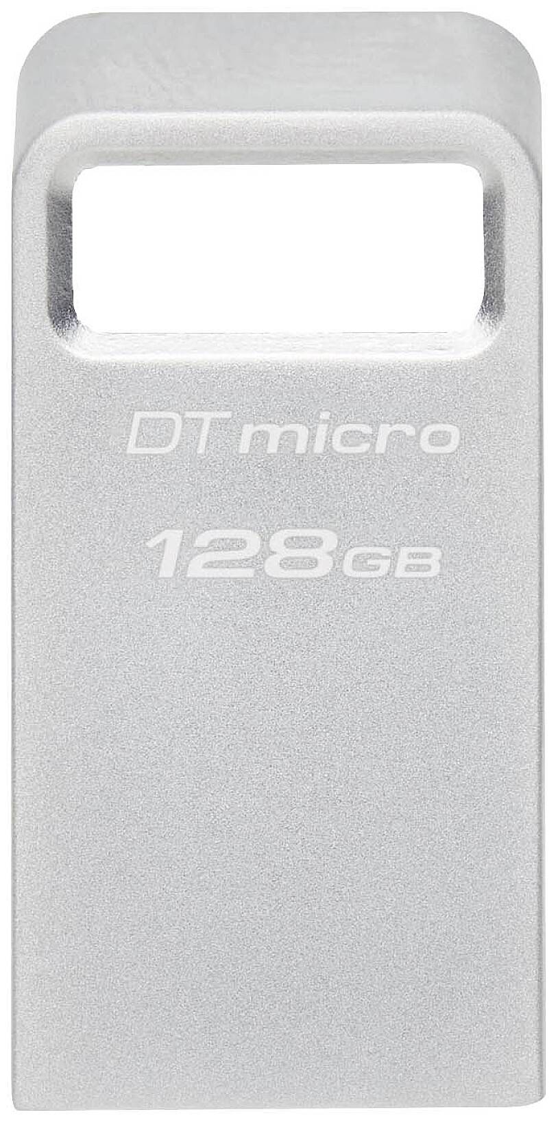 Kingston DataTraveler® Micro USB-Stick Retail 128 GB Silber DTMC3G2/128GB USB-A (USB 3.2 Gen 1)