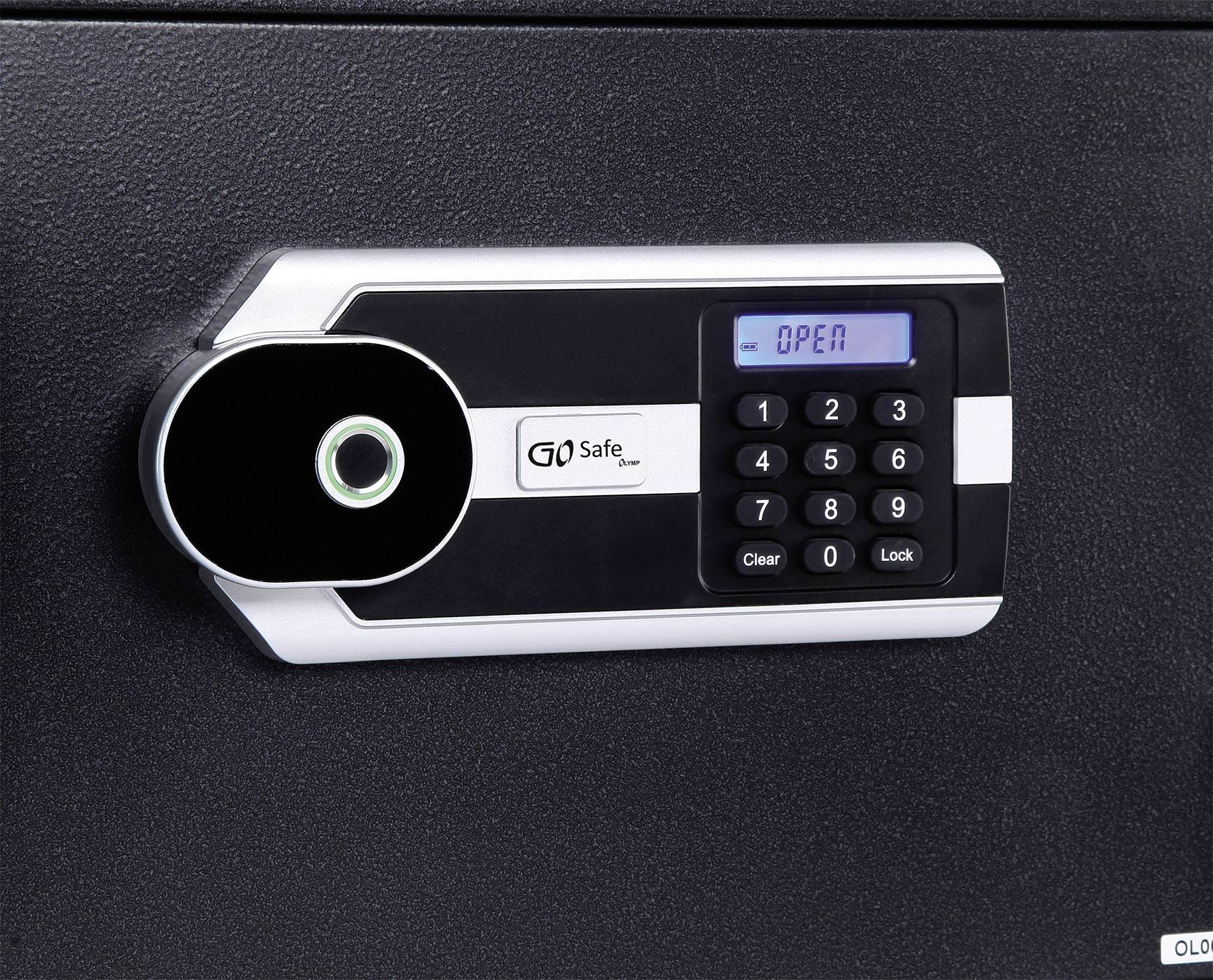 Olympia 7120 Gosafe 5300FP Tresor Fingerabdruckschloss, Zahlenschloss, Schlüsselschloss