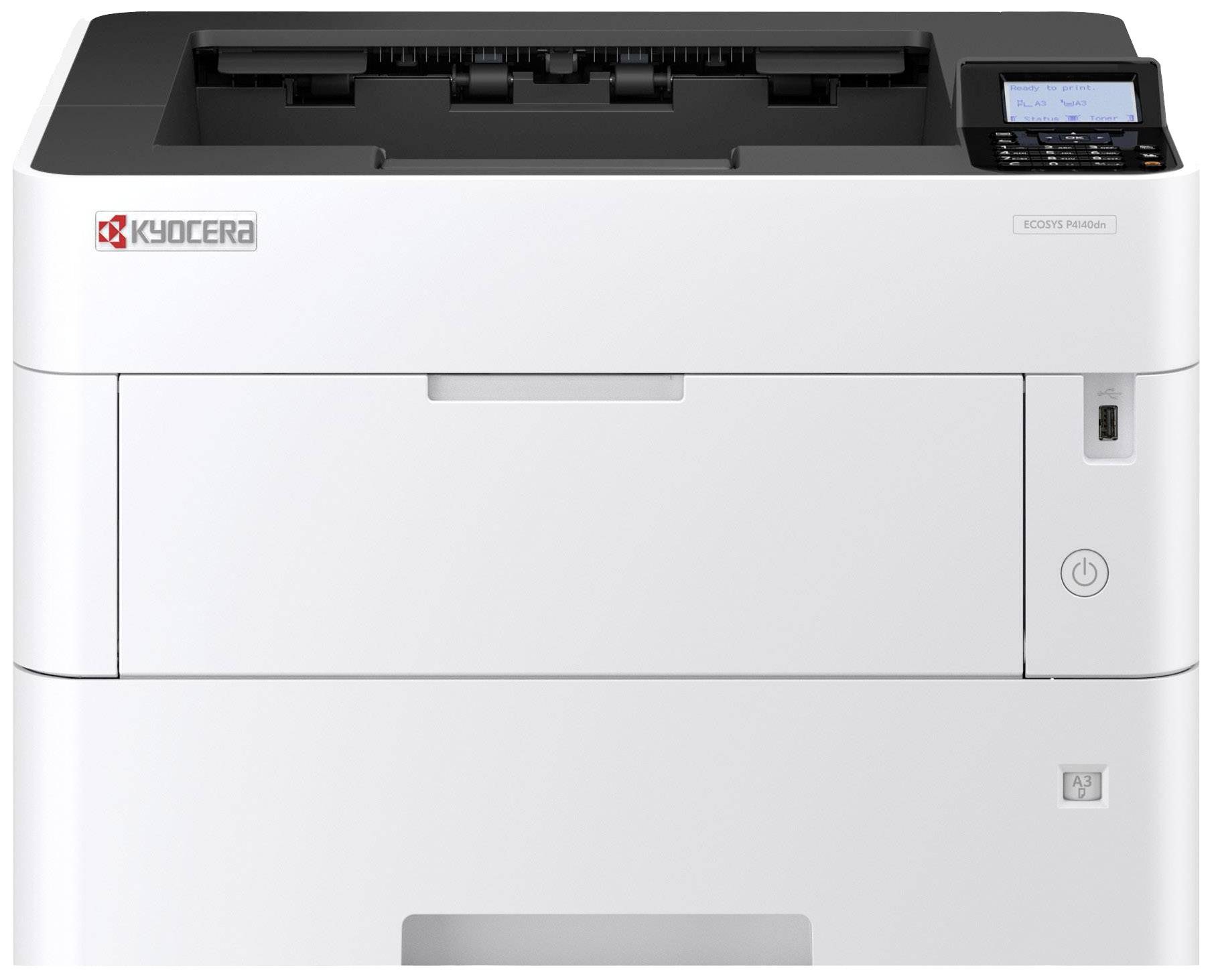 Kyocera ECOSYS P4140dn Drucker Laser Schwarz-Weiß A3 40 S./min 1200 x 1200 dpi ADF, Duplex, LAN, USB