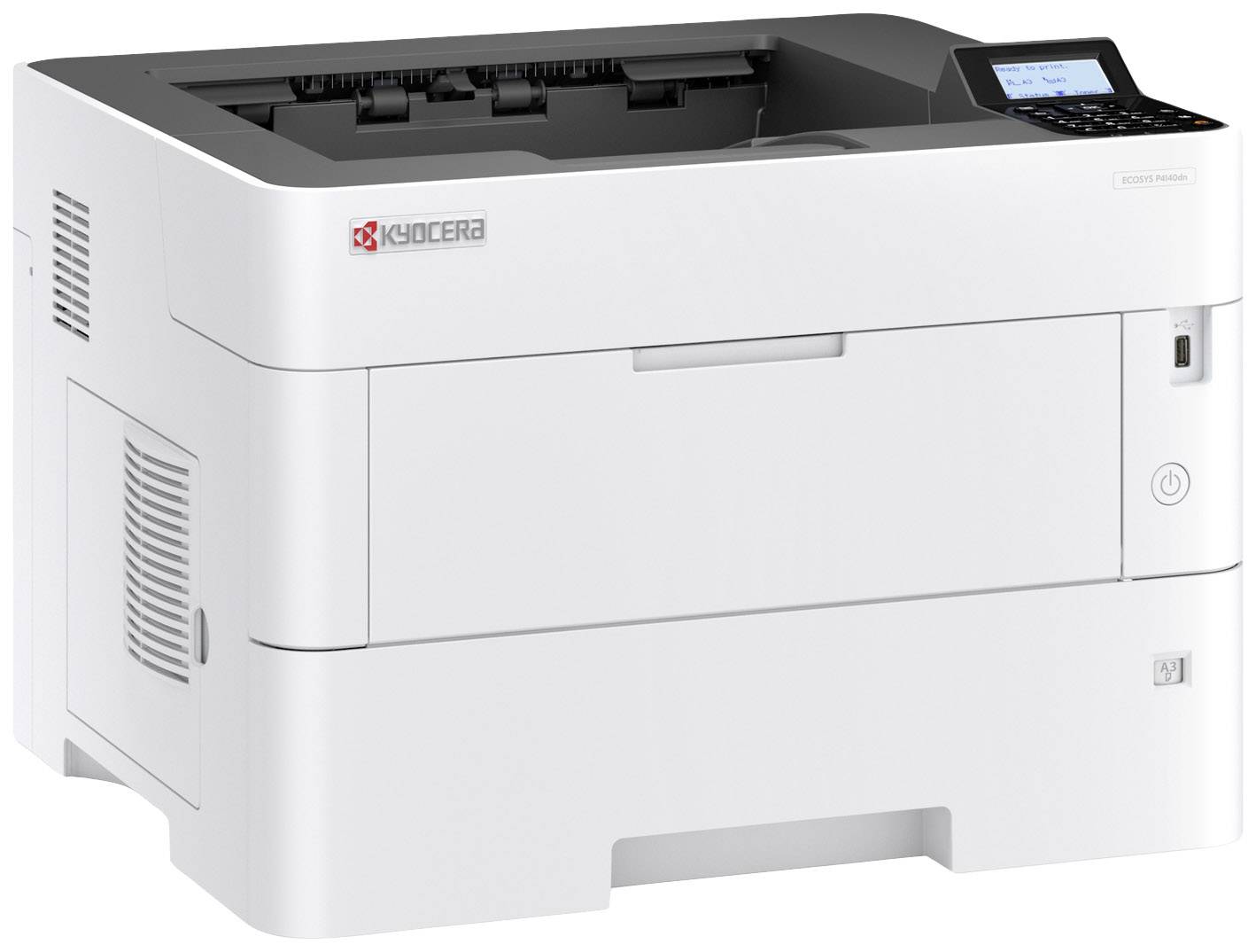 Kyocera ECOSYS P4140dn Drucker Laser Schwarz-Weiß A3 40 S./min 1200 x 1200 dpi ADF, Duplex, LAN, USB