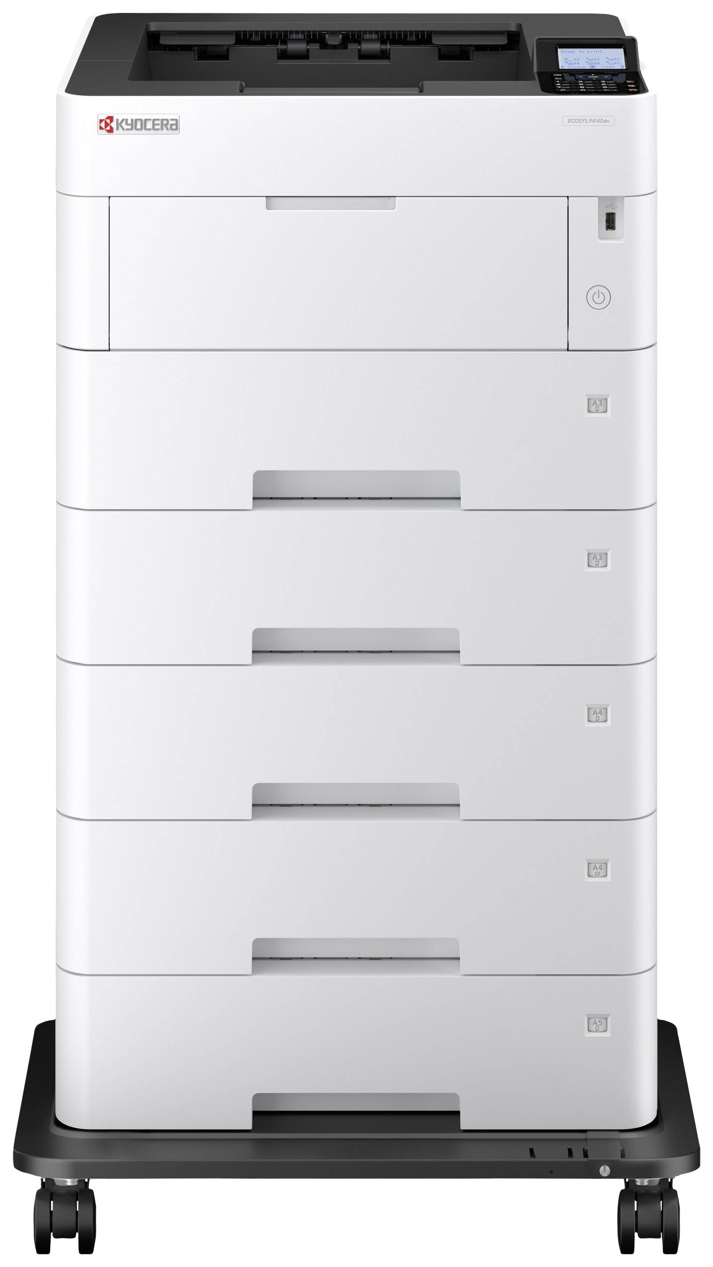 Kyocera ECOSYS P4140dn Drucker Laser Schwarz-Weiß A3 40 S./min 1200 x 1200 dpi ADF, Duplex, LAN, USB