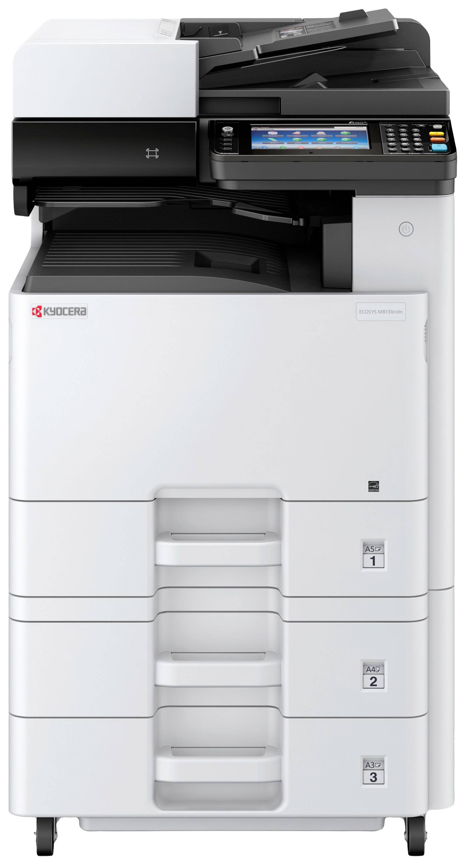 Kyocera ECOSYS M8130cidn Multifunktionsdrucker Laser Farbe A3 Drucker, Scanner, Kopierer ADF, Duplex, LAN, USB