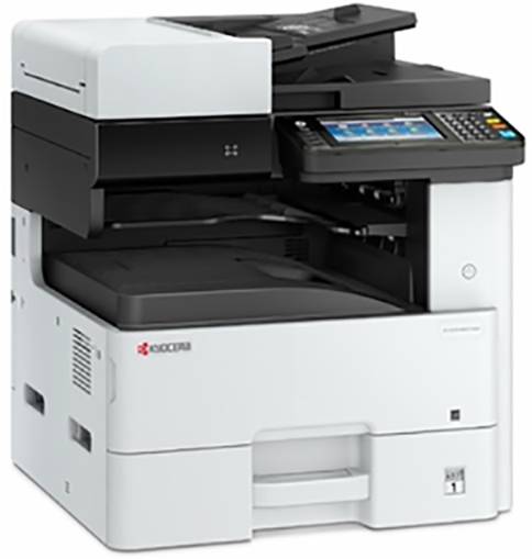 Kyocera ECOSYS M4132idn Multifunktionsdrucker Laser Schwarz-Weiß A3 Drucker, Scanner, Kopierer ADF, Duplex, LAN, USB