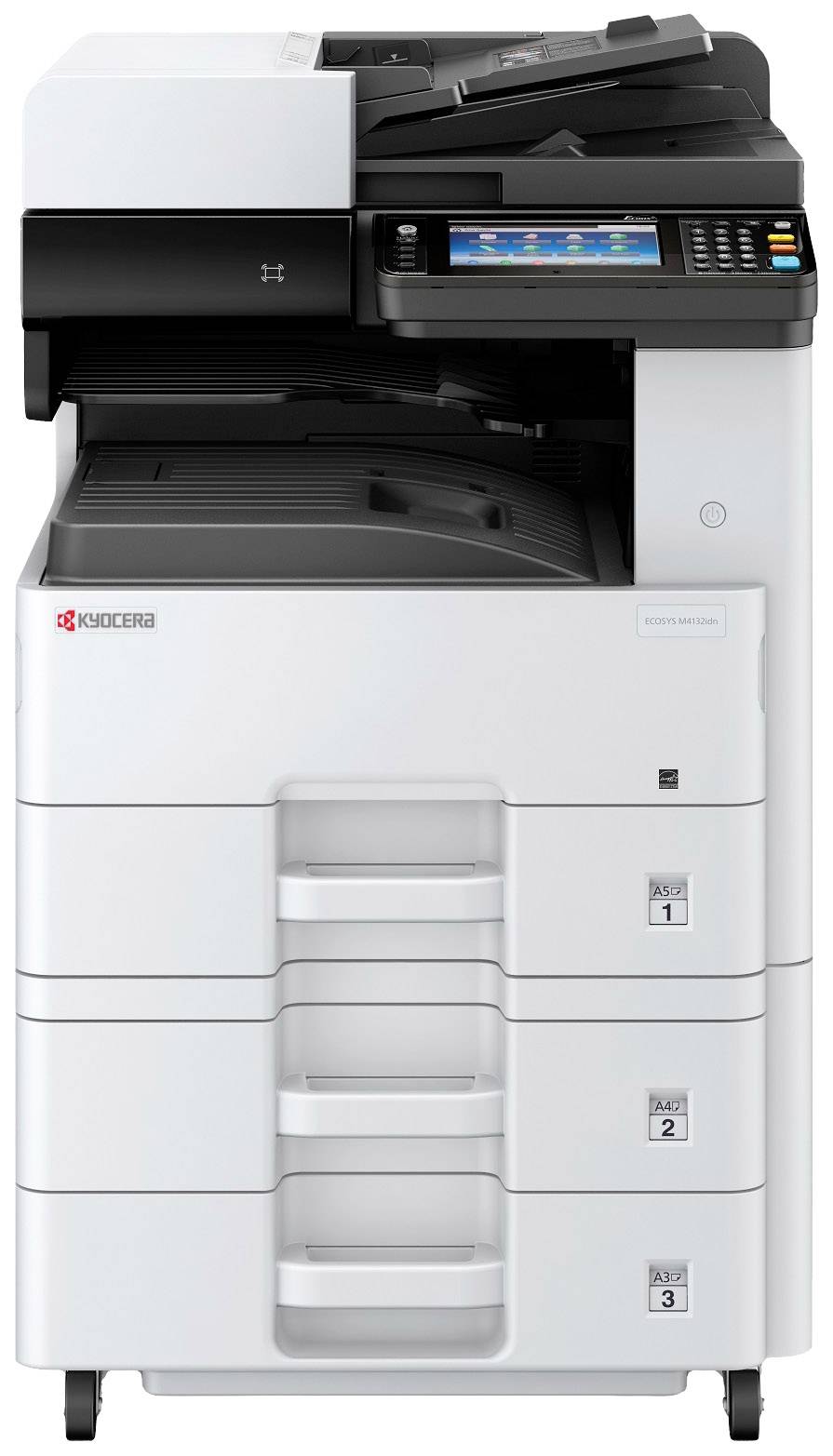 Kyocera ECOSYS M4132idn Multifunktionsdrucker Laser Schwarz-Weiß A3 Drucker, Scanner, Kopierer ADF, Duplex, LAN, USB