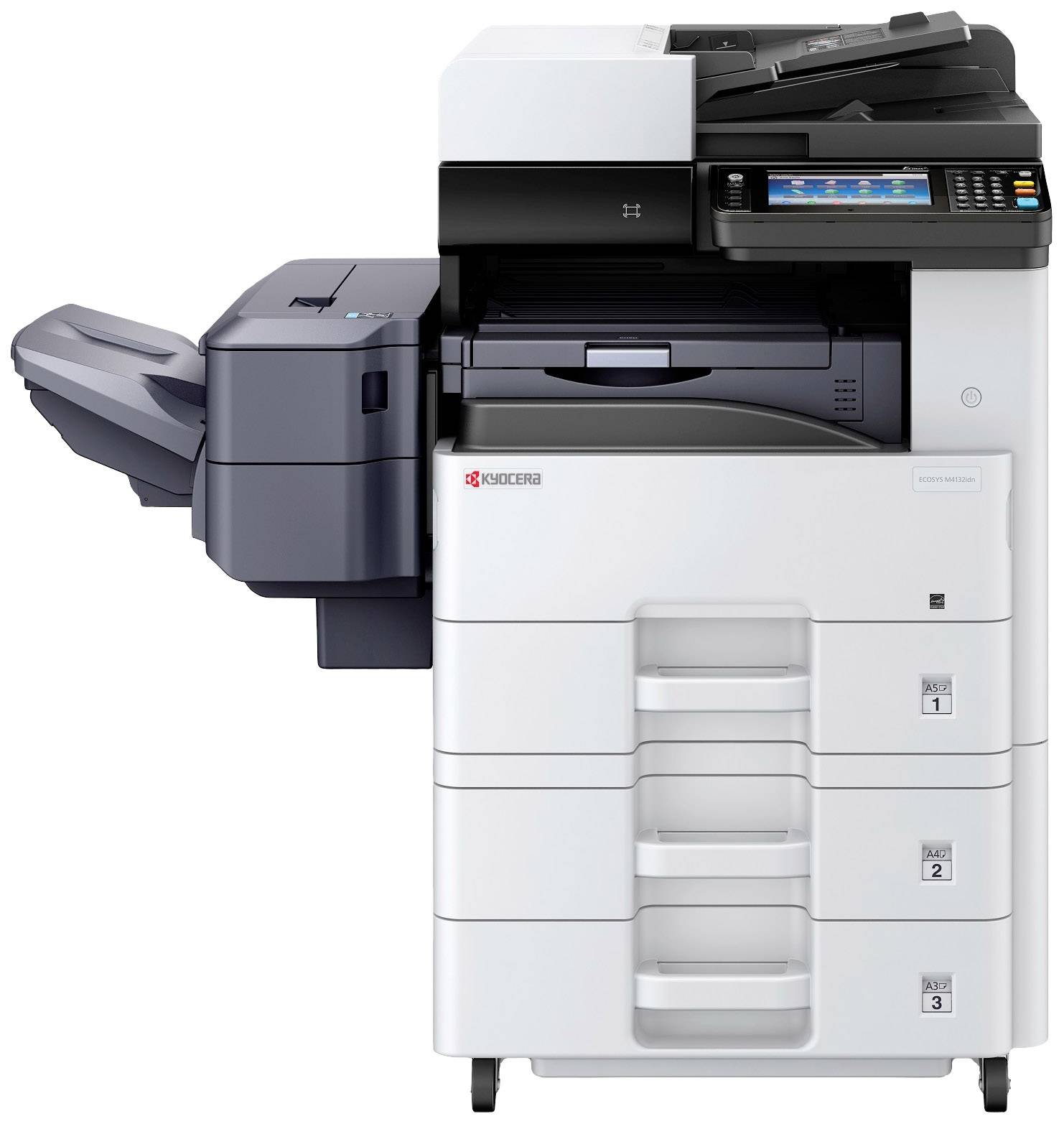 Kyocera ECOSYS M4132idn Multifunktionsdrucker Laser Schwarz-Weiß A3 Drucker, Scanner, Kopierer ADF, Duplex, LAN, USB