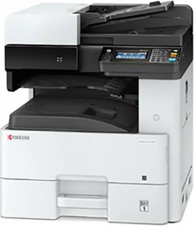 Kyocera ECOSYS M4125idn Multifunktionsdrucker Laser Schwarz-Weiß A3 Drucker, Scanner, Kopierer ADF, Duplex, LAN, USB