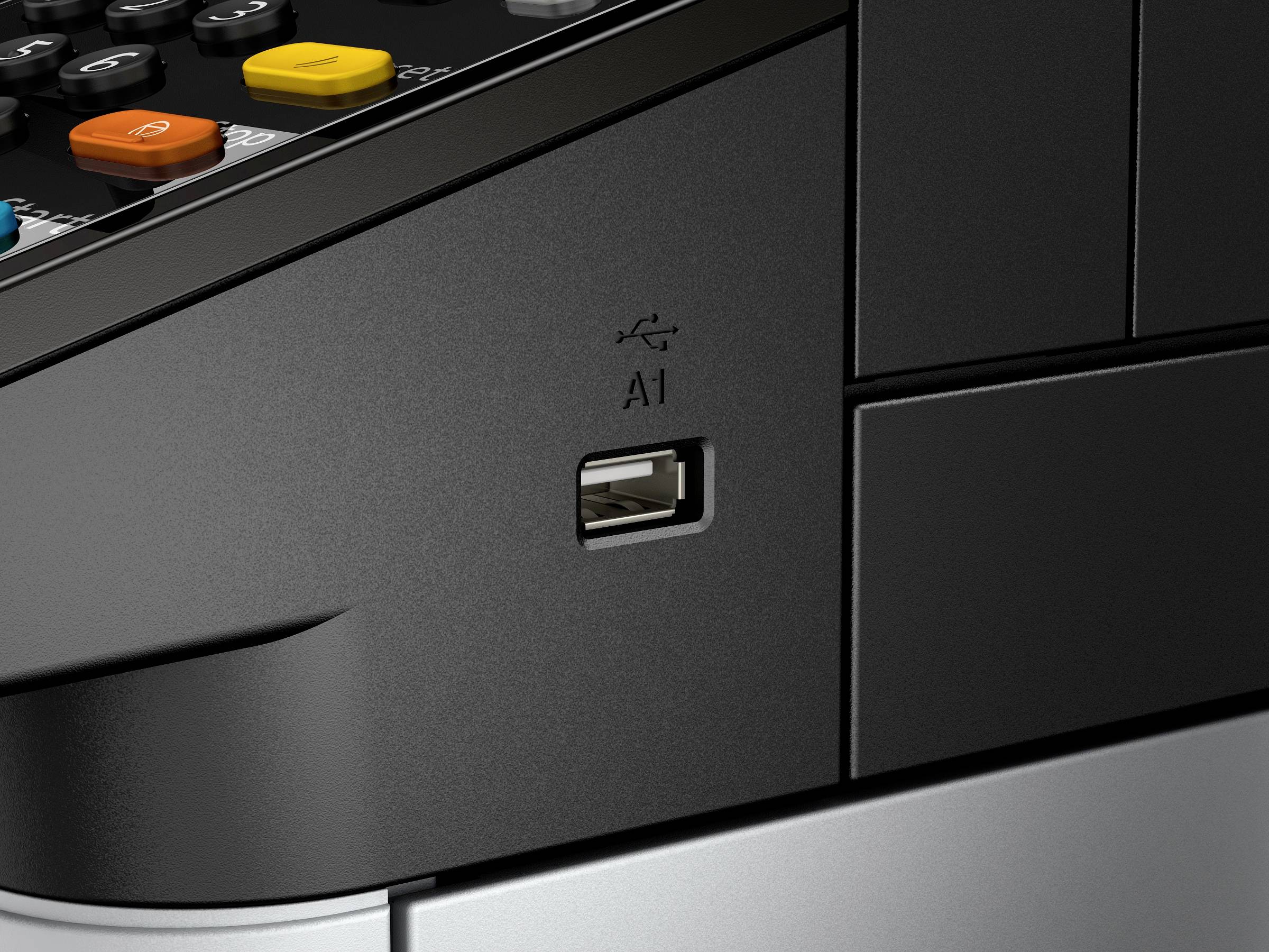Kyocera ECOSYS M4125idn Multifunktionsdrucker Laser Schwarz-Weiß A3 Drucker, Scanner, Kopierer ADF, Duplex, LAN, USB