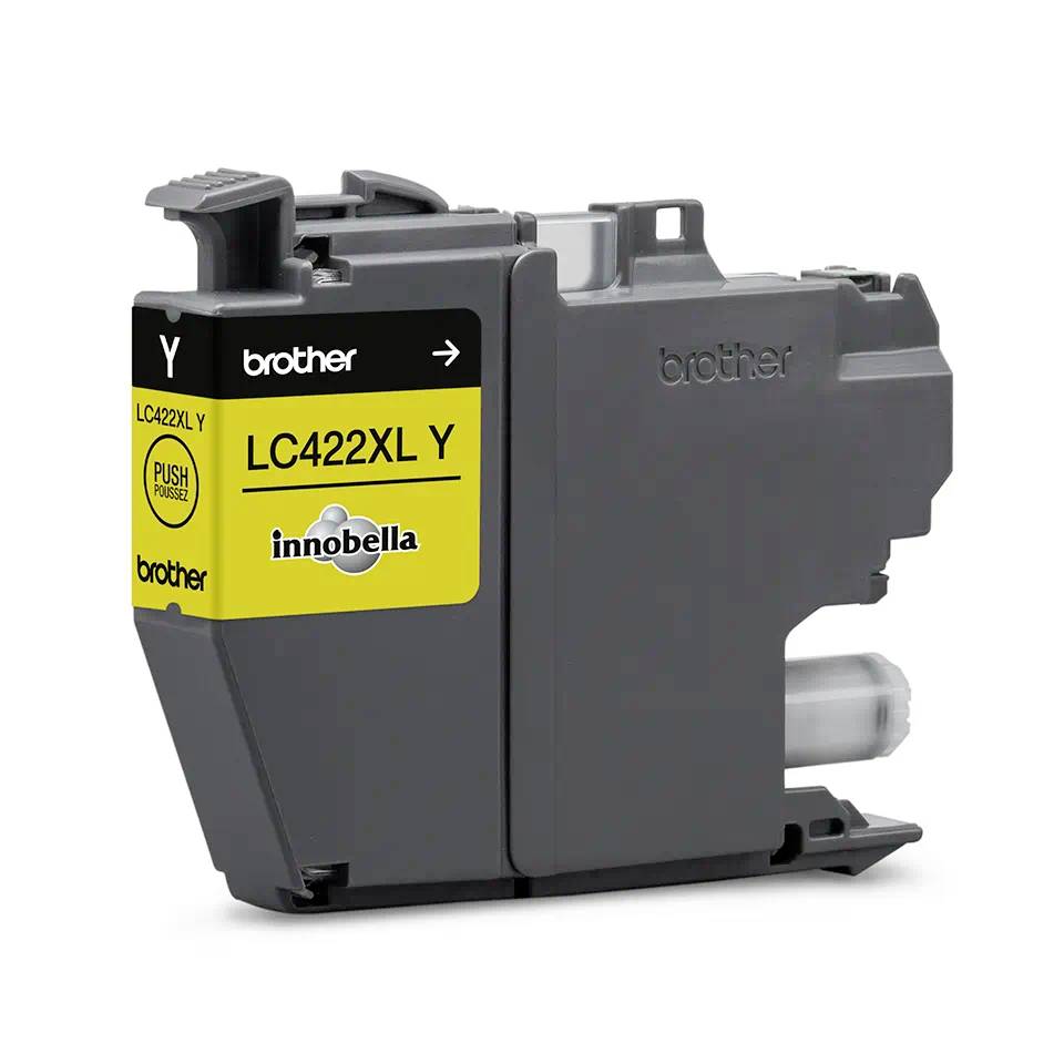 Brother LC422XLY - Hohe Ergiebigkeit - Gelb - original - Tintenpatrone - für Bro