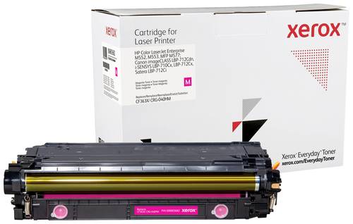 Xerox Toner ersetzt HP 508X (CF363X/ CRG-040HM) Kompatibel Magenta 9500 Seiten Everyday 006R03682