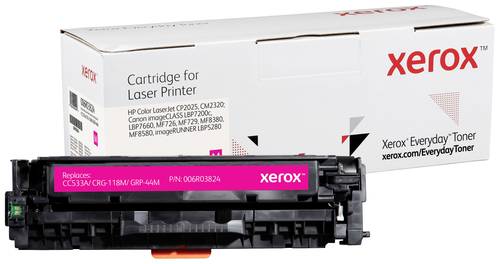 Xerox Toner ersetzt HP 304A (CC533A/ CRG-118M/ GRP-44M) Kompatibel Magenta 2800 Seiten Everyday 006R