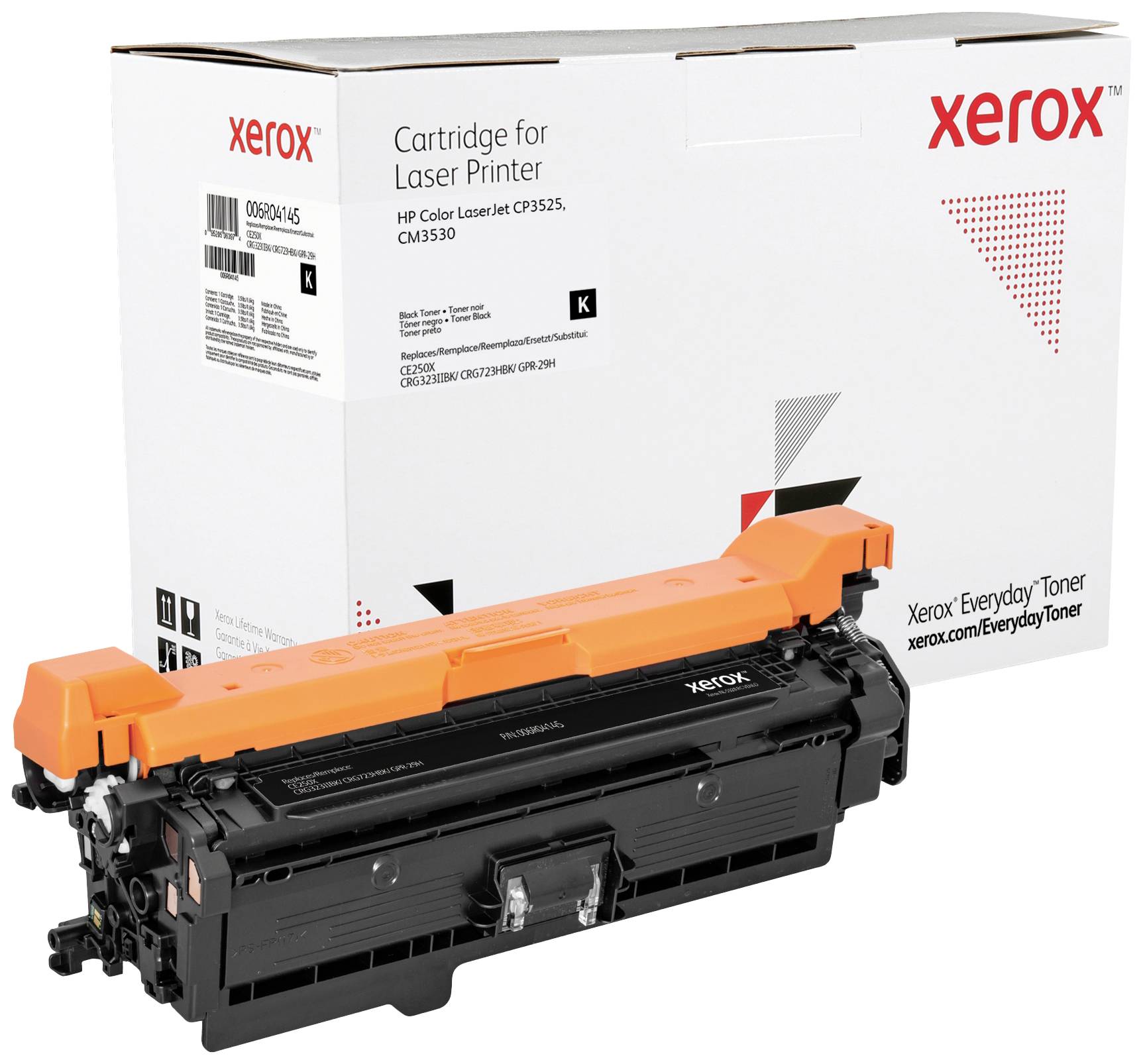 Xerox Toner ersetzt HP HP 504X (CE250X) Kompatibel Schwarz 10500 Seiten Everyday 006R04145