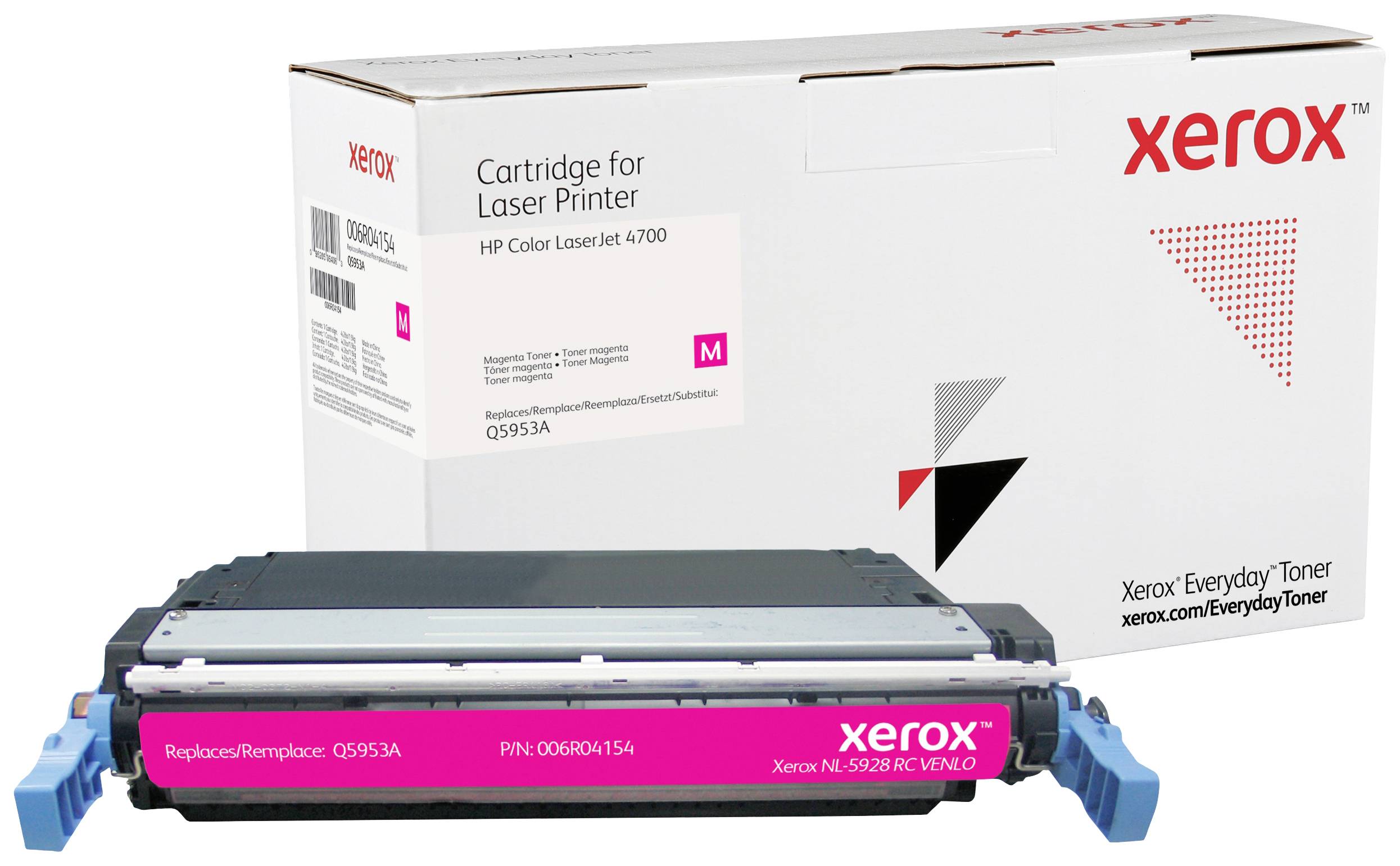 Xerox Toner ersetzt HP 643A (Q5953A) Kompatibel Magenta 10000 Seiten Everyday 006R04154