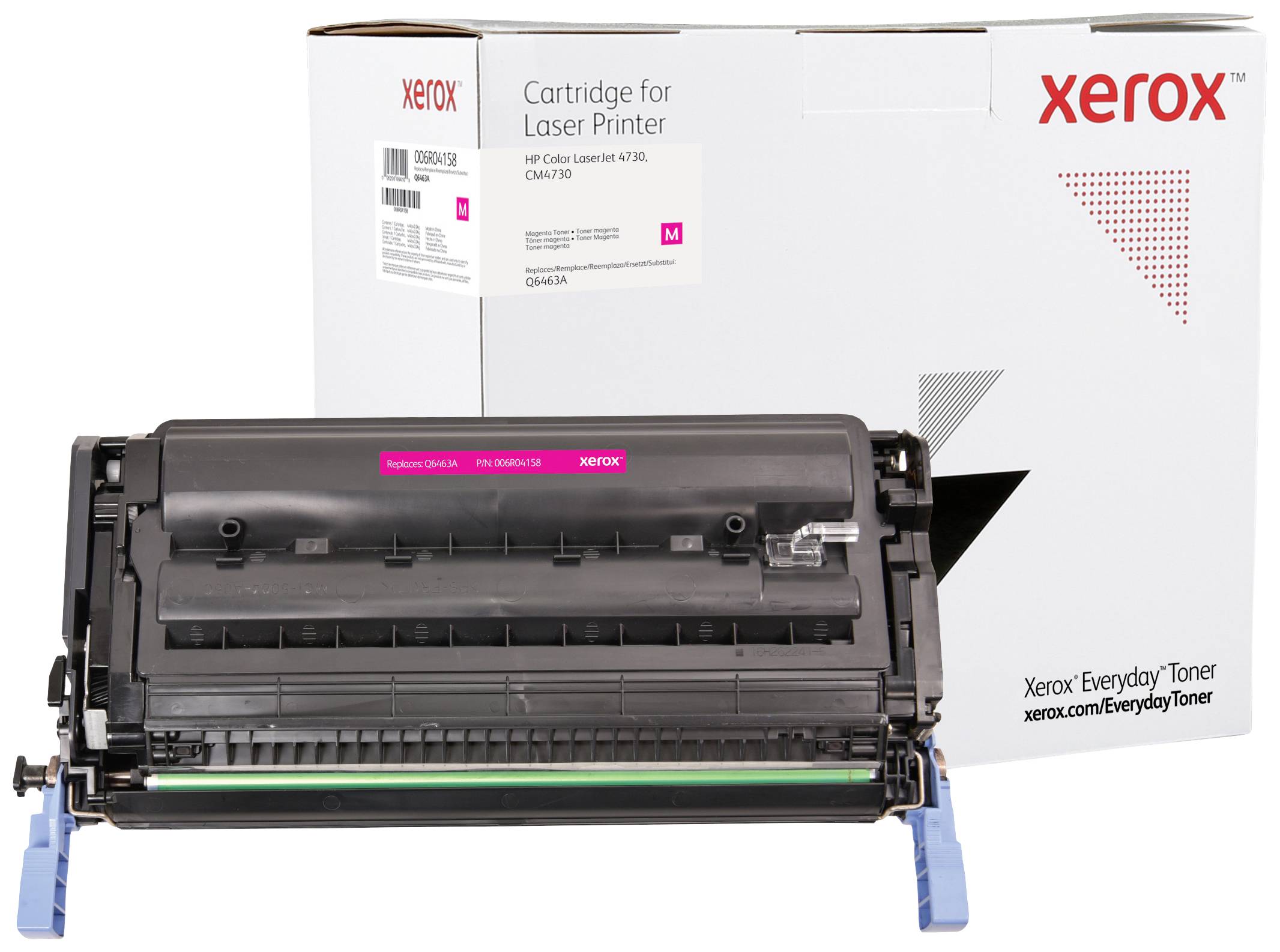 Xerox Toner ersetzt HP 644A (Q6463A) Kompatibel Magenta 12000 Seiten Everyday 006R04158