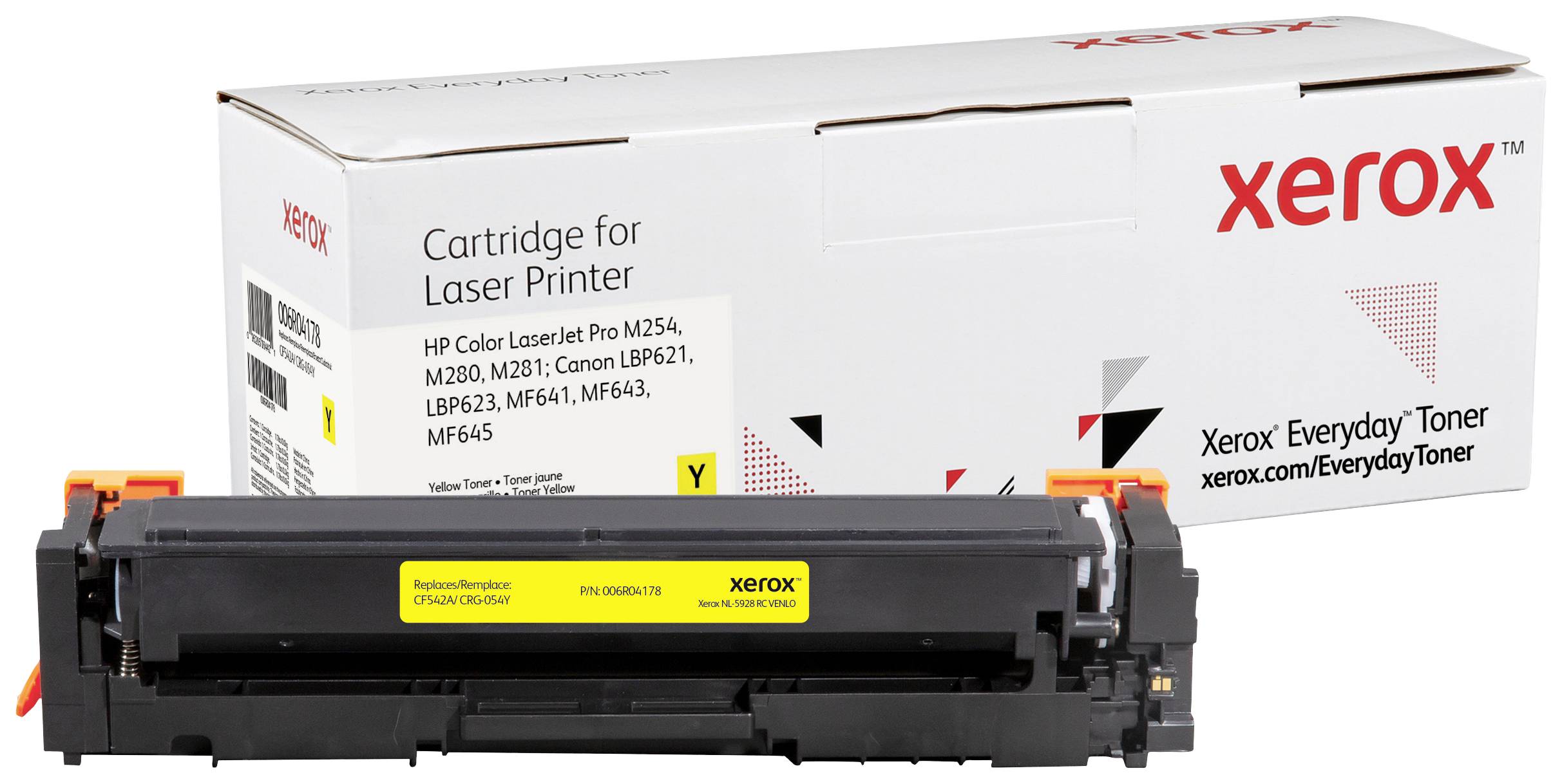 Xerox Toner ersetzt HP 202A (CF542A/CRG-054Y) Kompatibel Gelb 1300 Seiten Everyday 006R04178