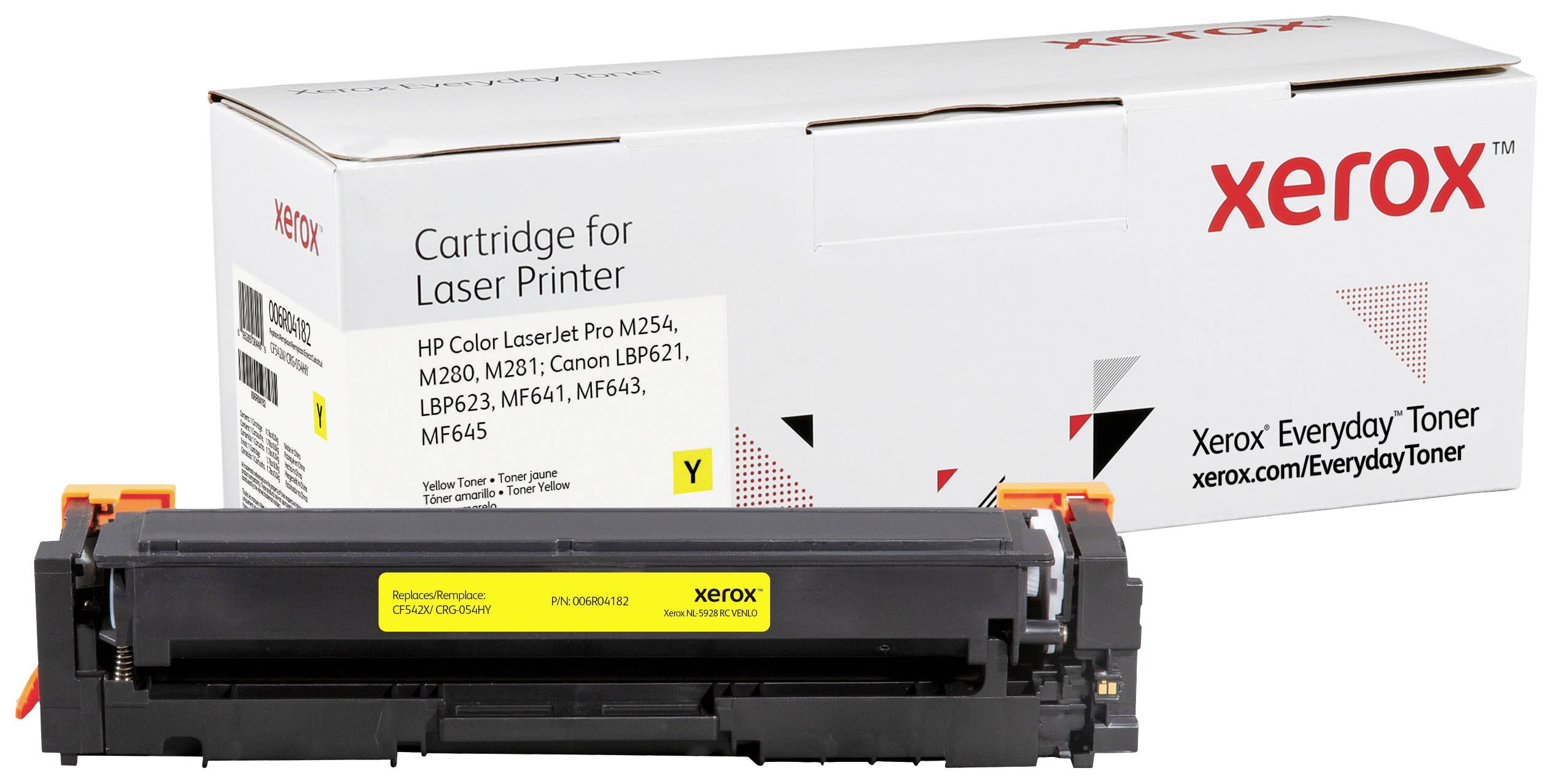 Xerox Toner ersetzt HP 202X (CF542X/CRG-054HY) Kompatibel Gelb 2500 Seiten Everyday 006R04182