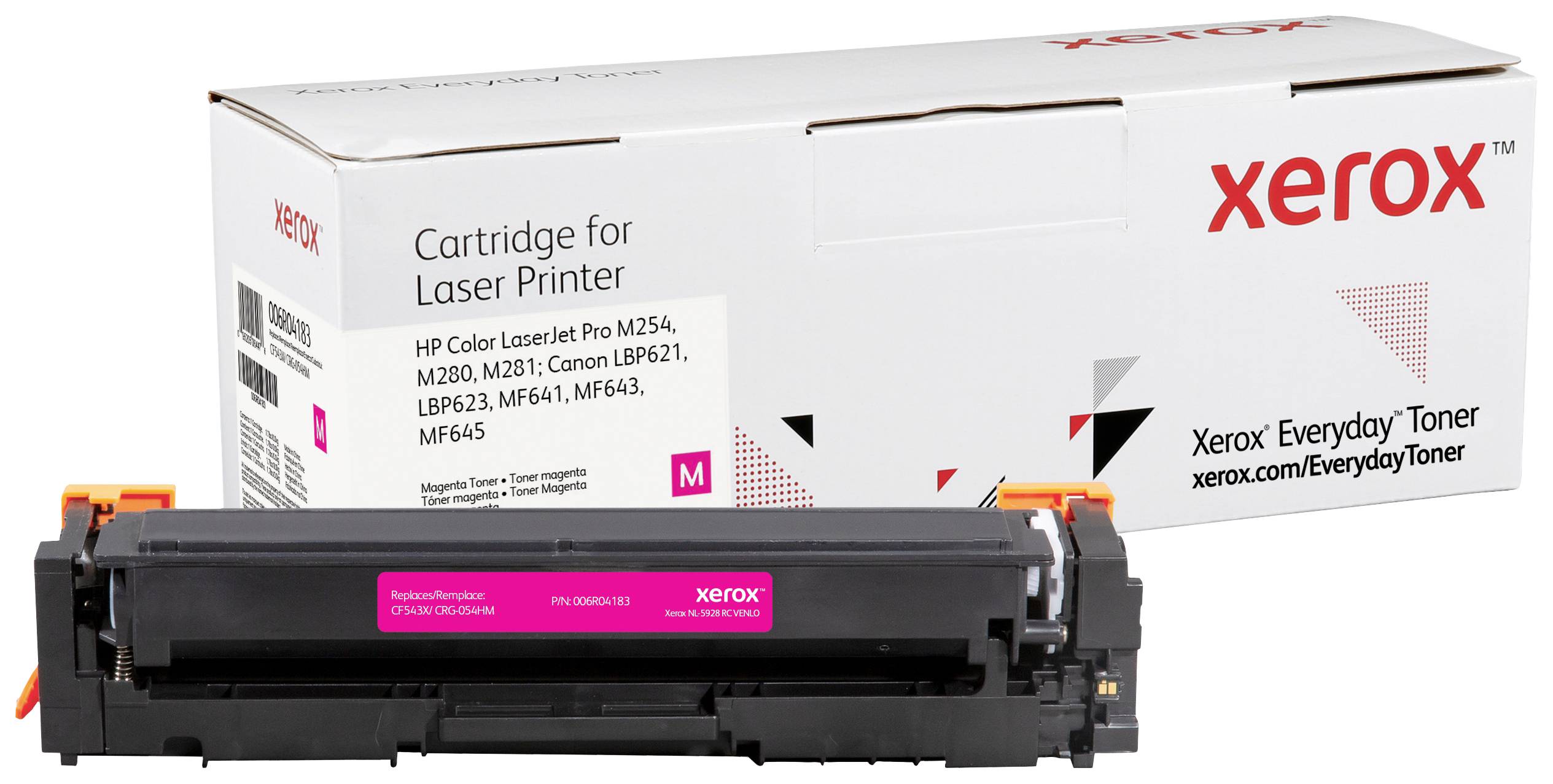 Xerox Toner ersetzt HP 202X (CF543X/CRG-054HM) Kompatibel Magenta 2500 Seiten Everyday 006R04183