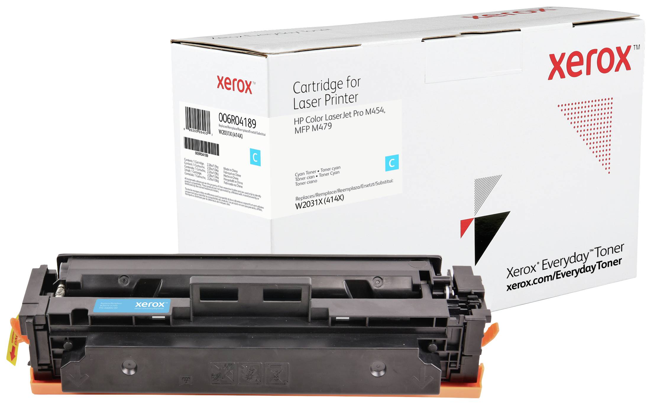 Xerox Toner ersetzt HP 415X (W2031X) Kompatibel Cyan 6000 Seiten Everyday 006R04189