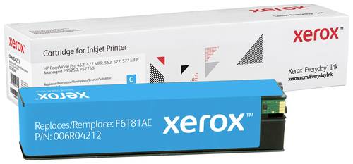 Xerox Everyday Toner einzeln ersetzt HP F6T81AE Cyan 7000 Seiten Kompatibel Toner