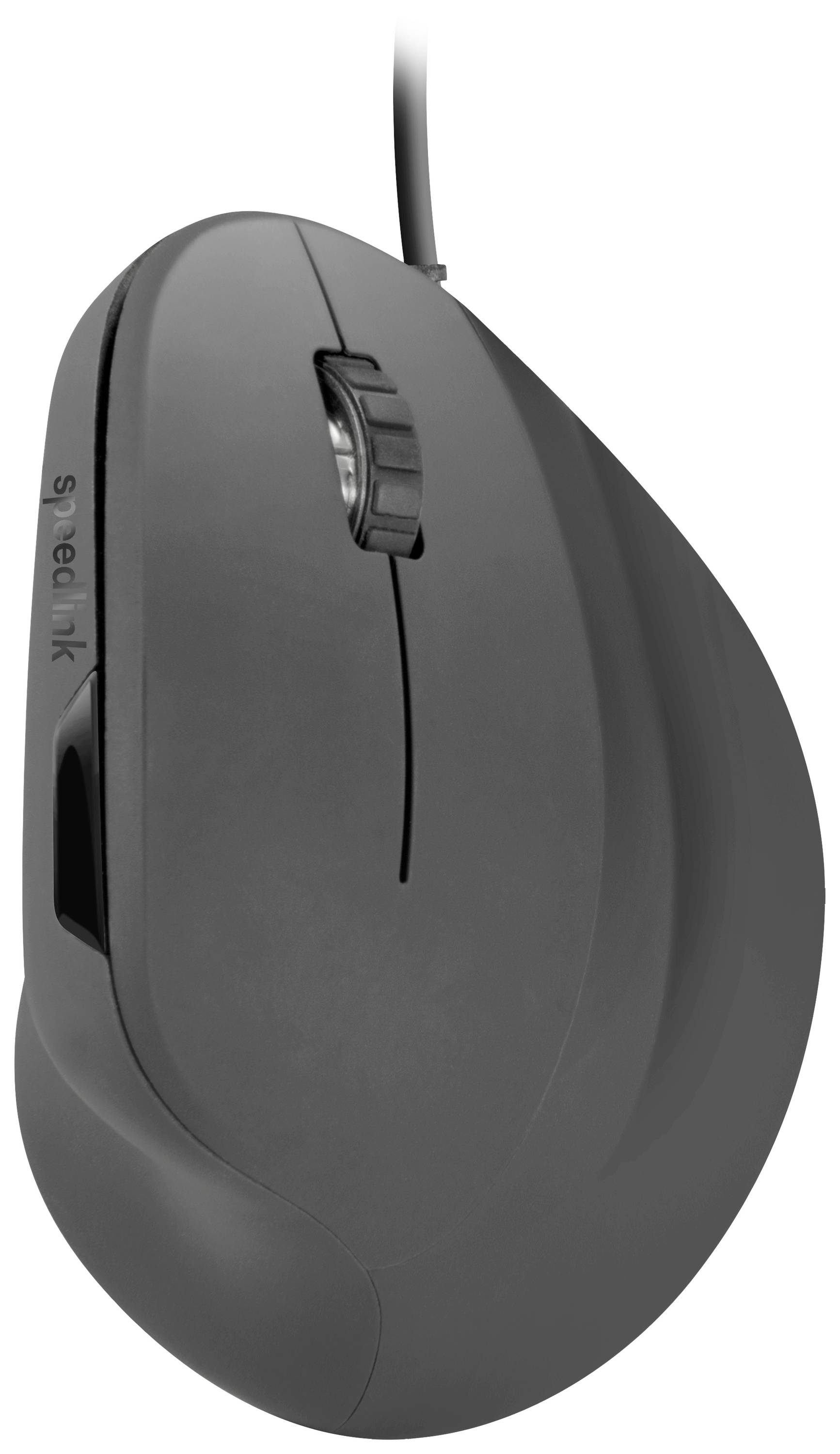 SpeedLink Piavo Ergonomische Maus USB Optisch Schwarz 6 Tasten 800 dpi, 1200 dpi, 1600 dpi, 2400 dpi Ergonomisch