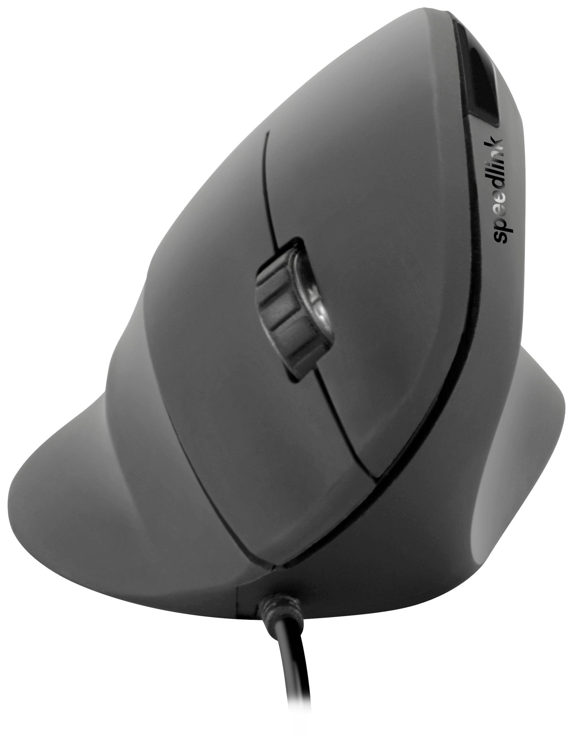 SpeedLink Piavo Ergonomische Maus USB Optisch Schwarz 6 Tasten 800 dpi, 1200 dpi, 1600 dpi, 2400 dp