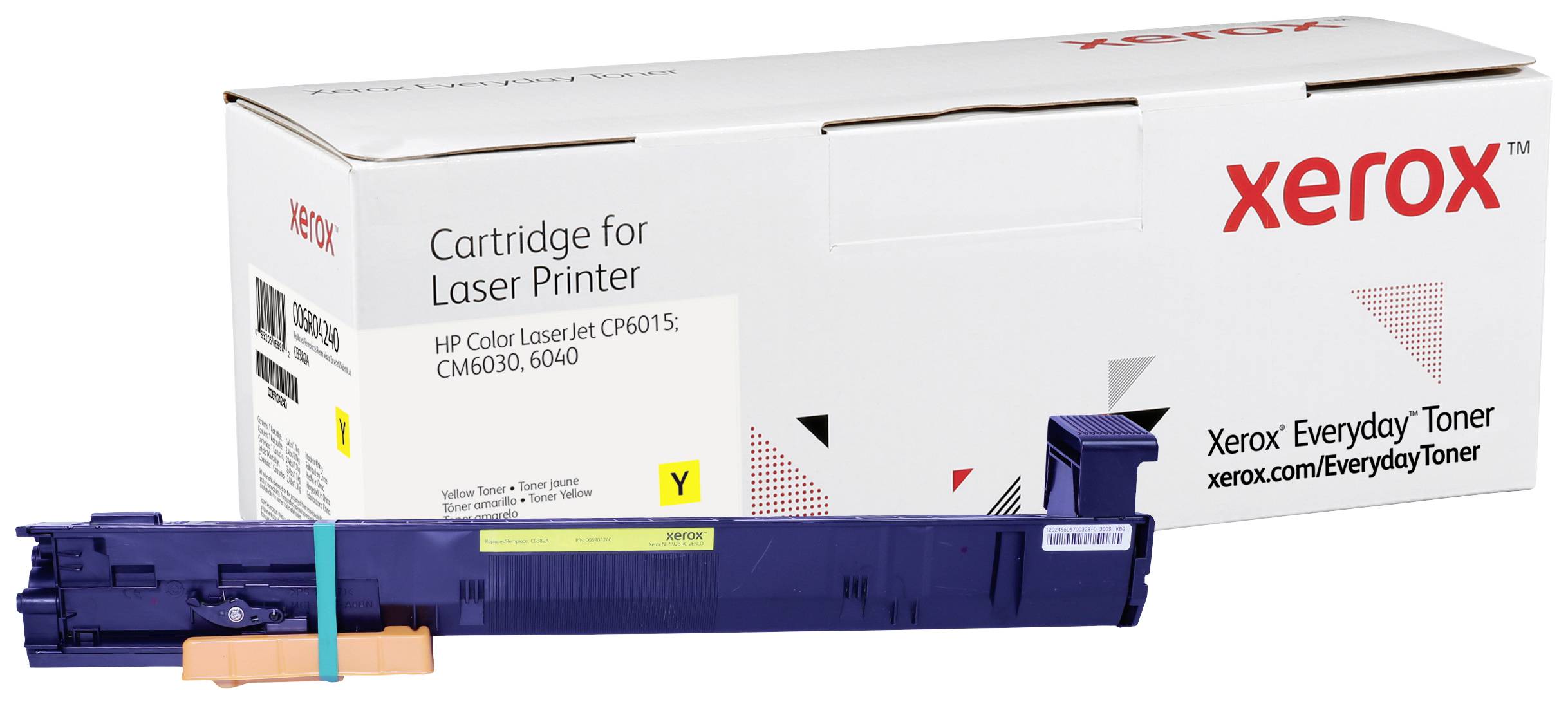 Xerox Toner ersetzt HP 824A (CB382A) Kompatibel Gelb 21000 Seiten Everyday 006R04240
