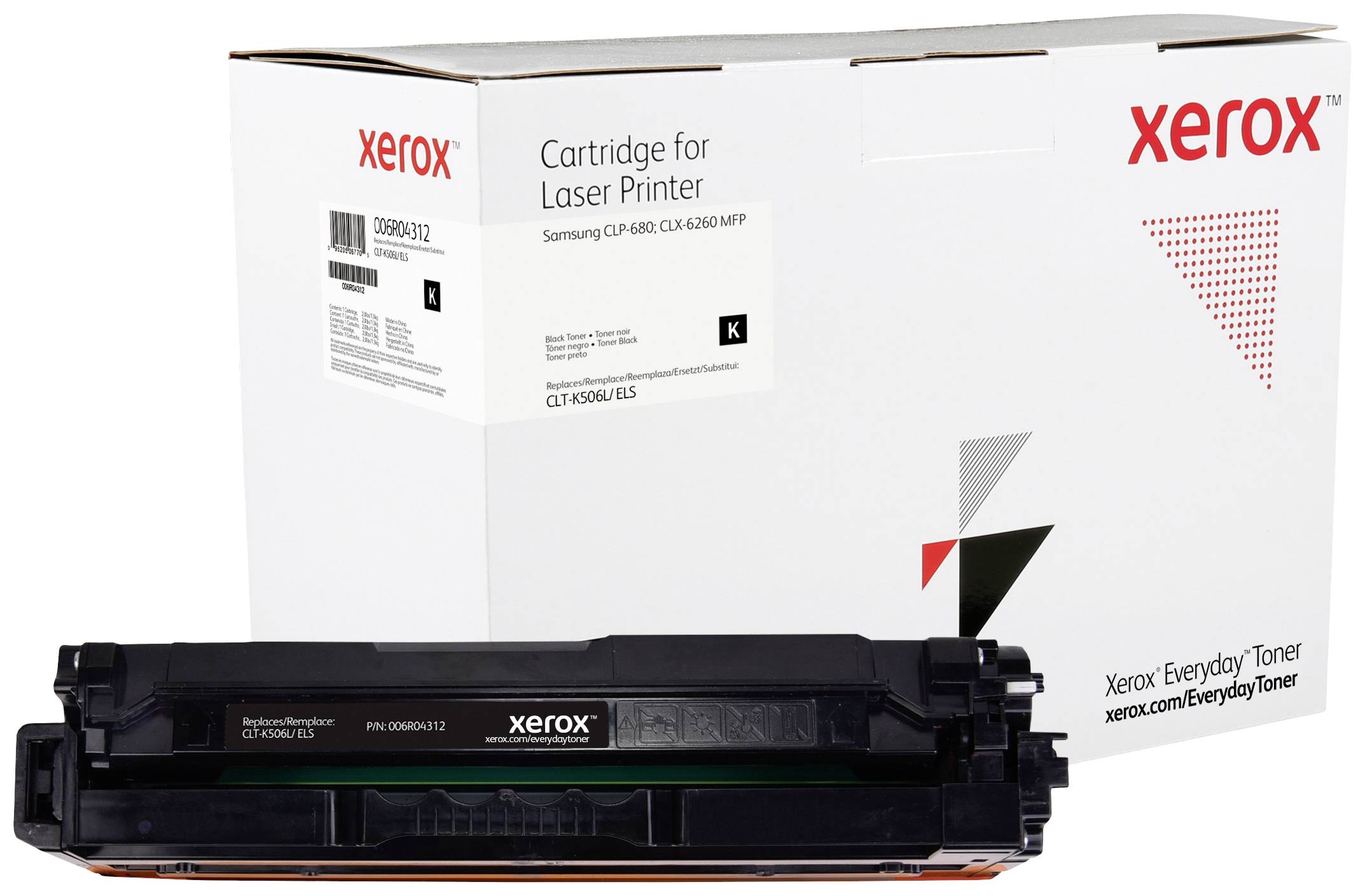Xerox Toner ersetzt Samsung CLT-K506L Kompatibel Schwarz 6000 Seiten Everyday 006R04312
