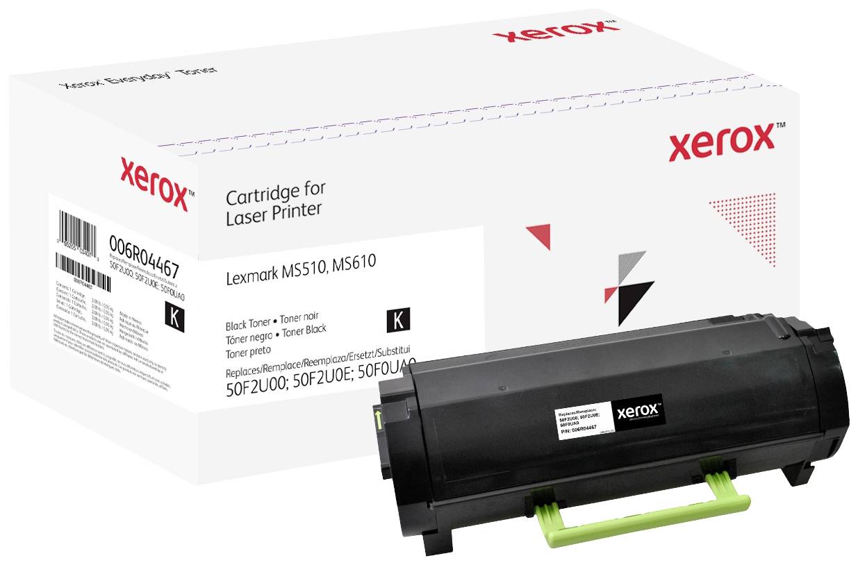 Xerox Toner ersetzt Lexmark 50F2U00, 50F2U0E, 50F0UA0 Kompatibel Schwarz 20000 Seiten Everyday 006R04467