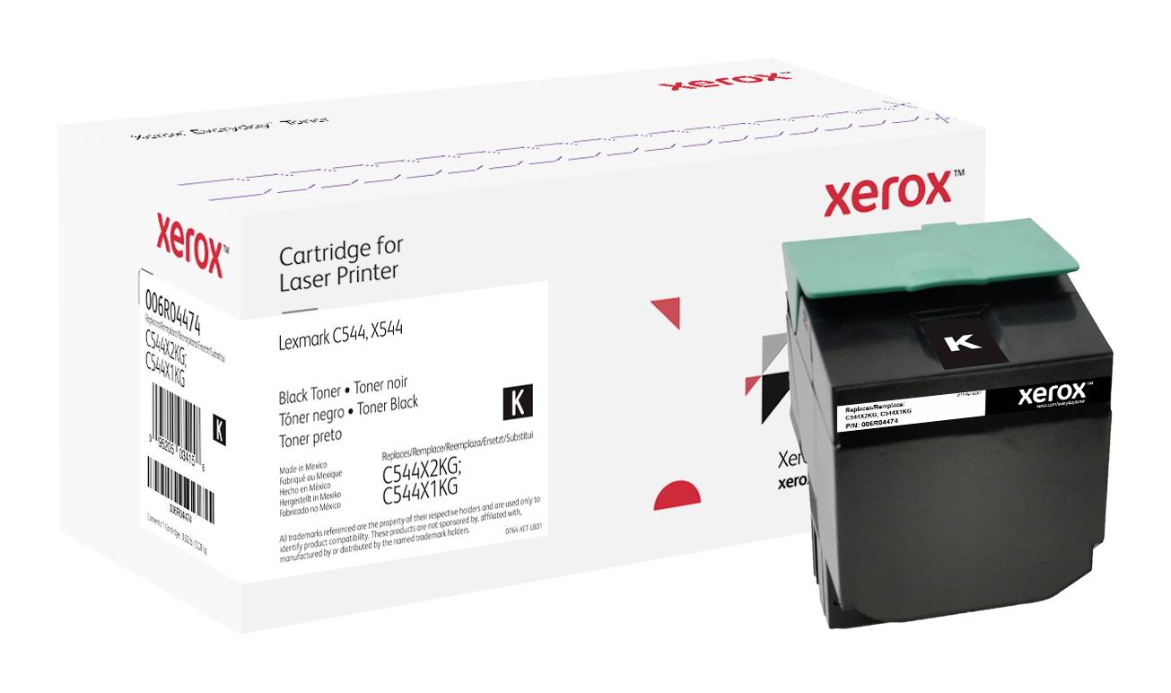 Xerox Toner ersetzt Lexmark C544X2KG, C544X1KG Kompatibel Schwarz 6000 Seiten Everyday 006R04474