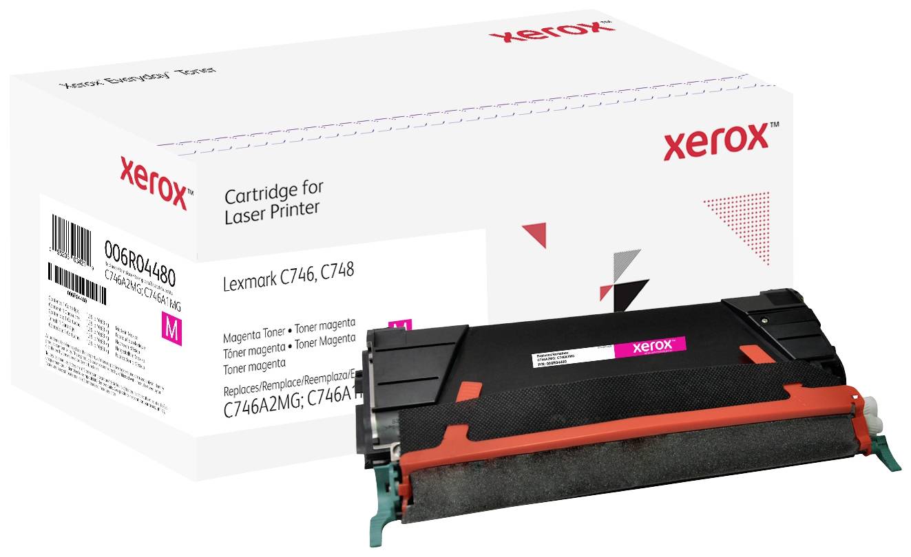 Xerox Toner ersetzt Lexmark C746A2MG, C746A1MG Kompatibel Magenta 7000 Seiten Everyday 006R04480