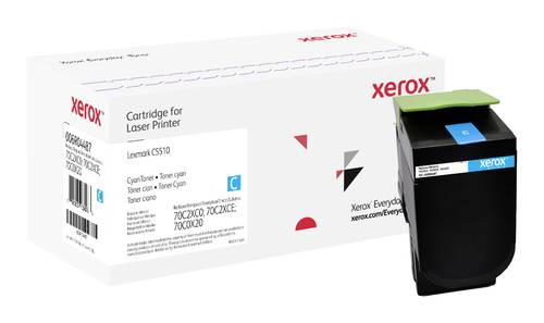 Xerox Toner ersetzt Lexmark 70C2XC0, 70C2XCE, 70C0X20 Cyan 4000 Seiten Everyday