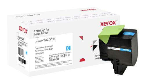 Xerox Toner ersetzt Lexmark 80C2HC0, 80C2HCE, 80C0H20 Cyan 3000 Seiten Everyday
