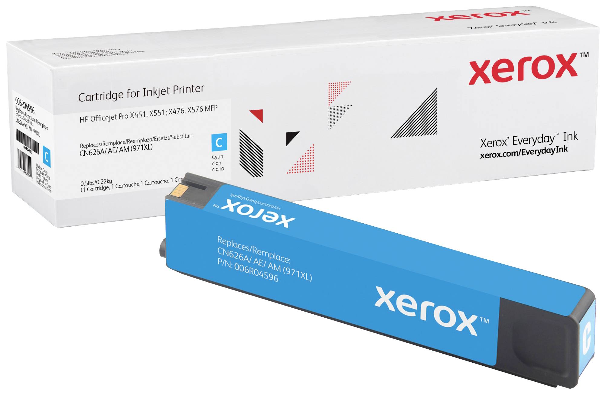 Xerox Druckerpatrone ersetzt HP HP 971XL (CN626AE, CN626A, CN626AM) Kompatibel Cyan Everyday 006R04596
