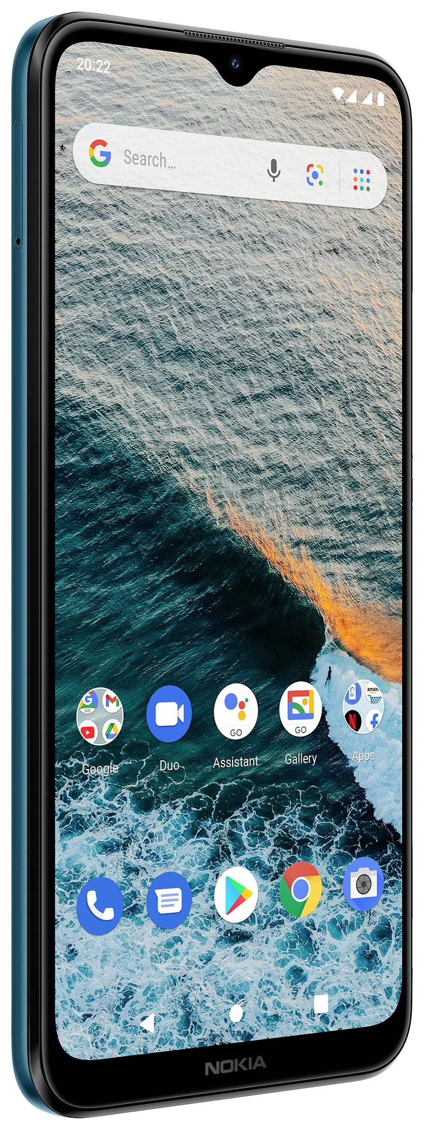 Nokia C21 Plus, 32GB Smartphone 32GB 16.6cm (6.517 Zoll) Blau Android™ 11 Dual-SIM