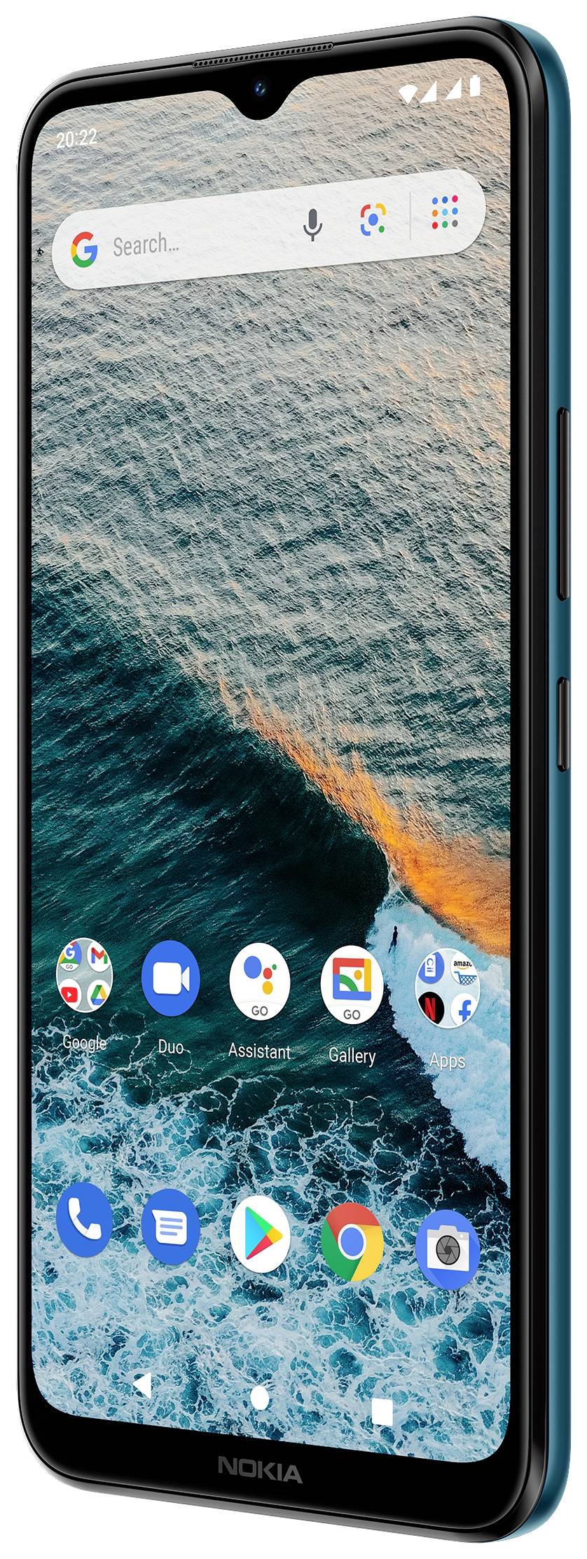 Nokia C21 Plus, 32GB Smartphone 32GB 16.6cm (6.517 Zoll) Blau Android™ 11 Dual-SIM