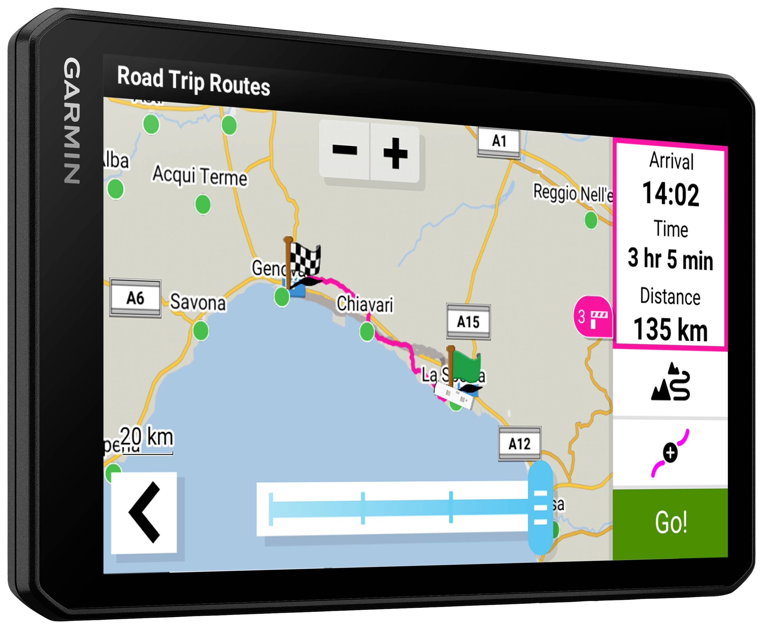 Garmin CamperCam 795, 2D/3D, 17,6 cm (6.95 Zoll), 1024 x 600 Pixel, TFT, Flash, Speicherkarte, MicroSD (TransFlash)