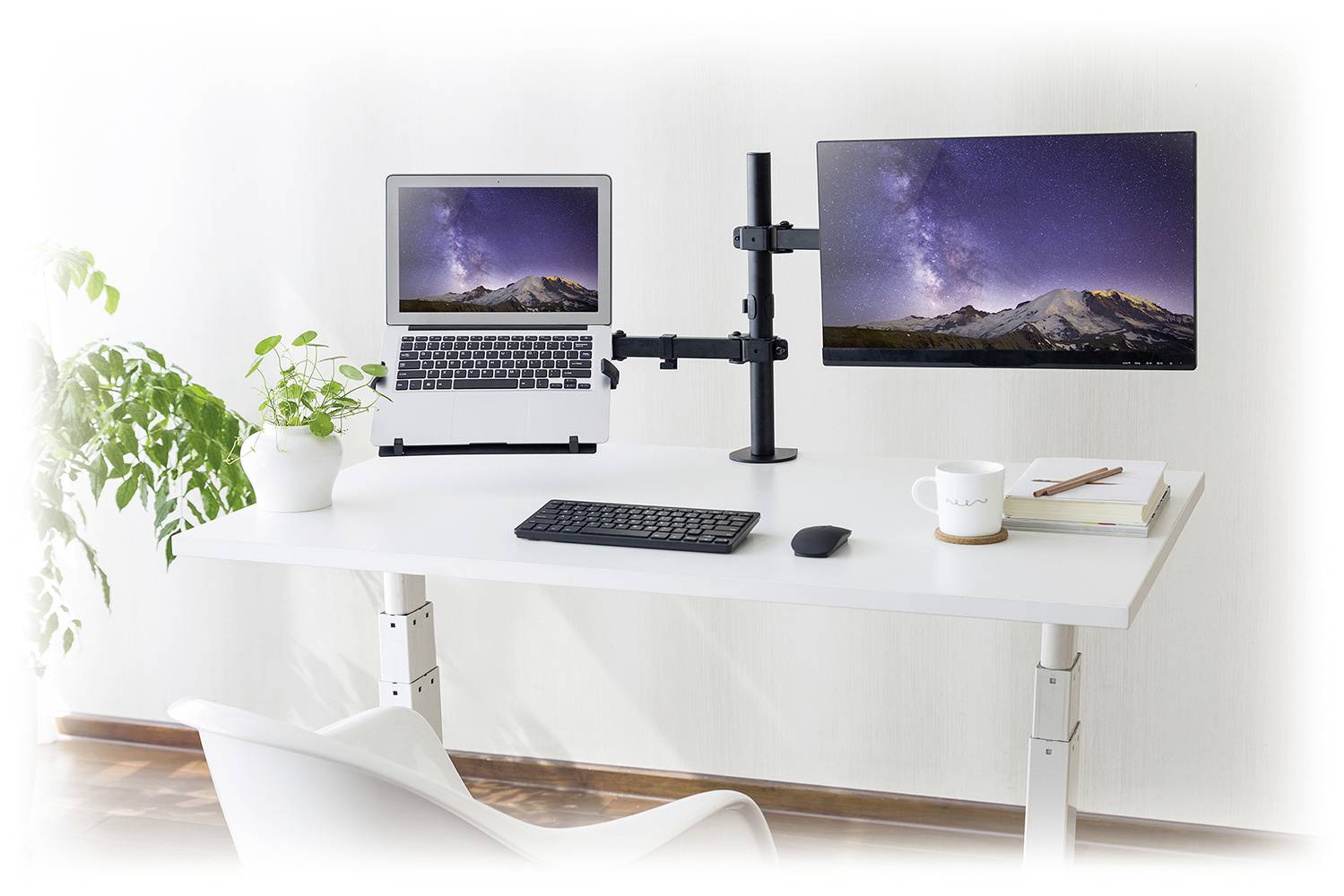 My Wall Laptop-Aufsatz Schwarz