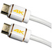 Maxtrack HDMI Anschlusskabel HDMI-A Stecker, HDMI-A Stecker 2.00 m Weiß C 216-2 L Ultra HD (4k) HDM