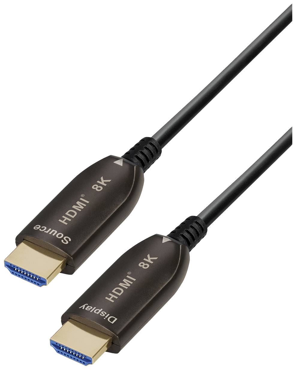 Maxtrack HDMI Anschlusskabel HDMI-A Stecker, HDMI-A Stecker 50.00m Schwarz C 507-50ML 8K UHD HDMI-Kabel