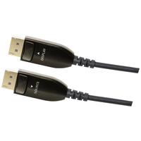 Maxtrack DisplayPort / Glasfaser Anschlusskabel DisplayPort Stecker, DisplayPort Stecker 30.00m Schwarz C 509-30ML 8K UHD Maxtrack DisplayPort / Glasfaser Anschlusskabel DisplayPort Stecker, DisplayPort Stecker 30.00m Schwarz C 509-30ML 8K UHD