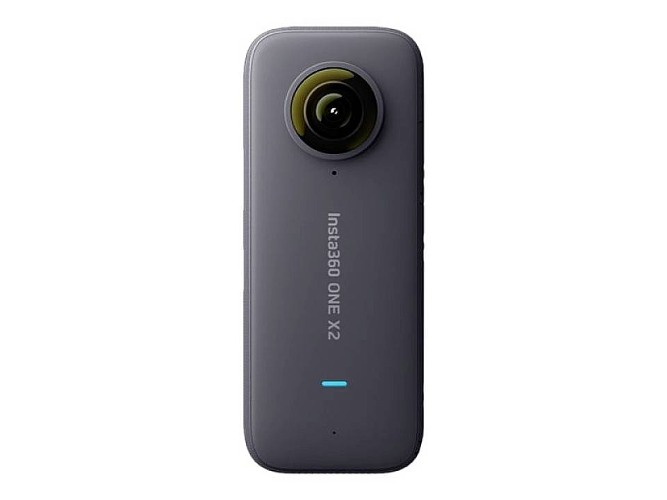 Insta360 ONE X2 Action Cam 360°, Zeitraffer, Wasserfest