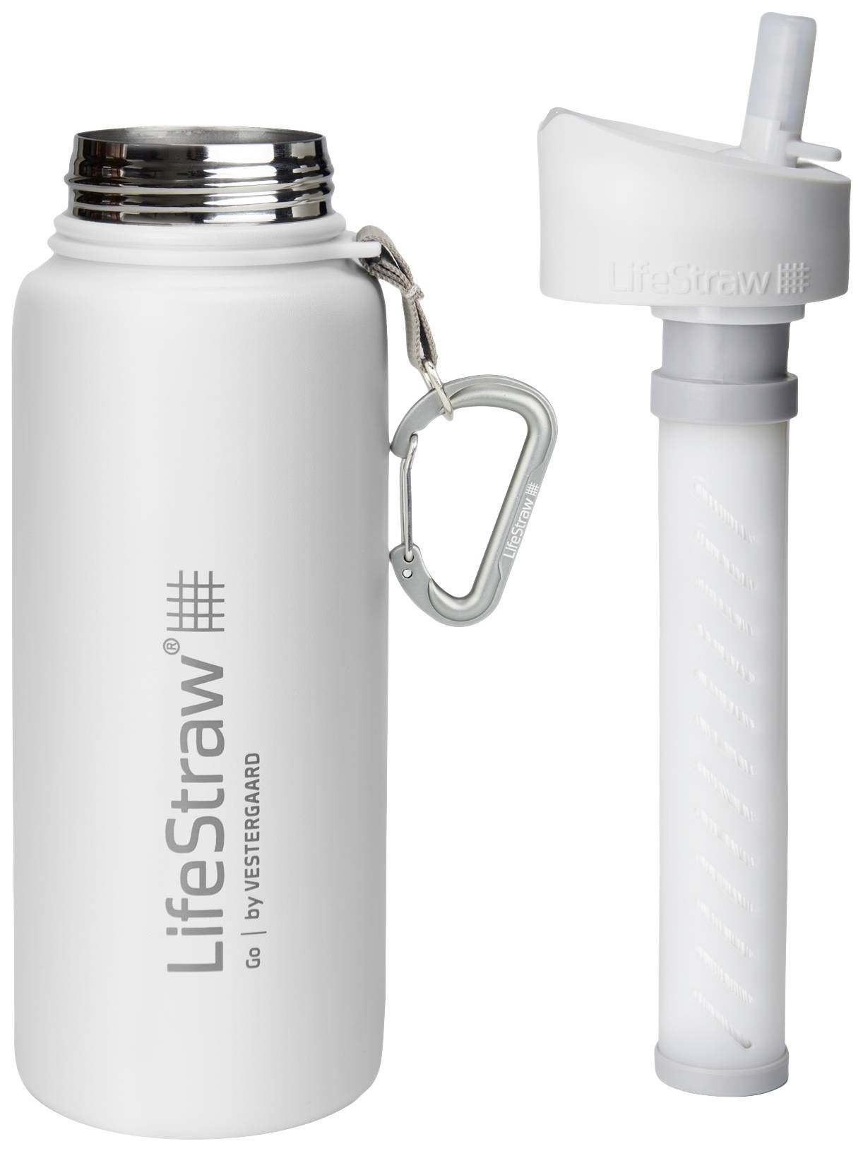 LifeStraw Trinkflasche 0.7l Edelstahl 006-6002156