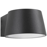 Paulmann Capea 2200K Wand 94713 Außenwandleuchte LED 6W Schwarz Paulmann Capea 2200K Wand 94713 Außenwandleuchte LED 6W Schwarz
