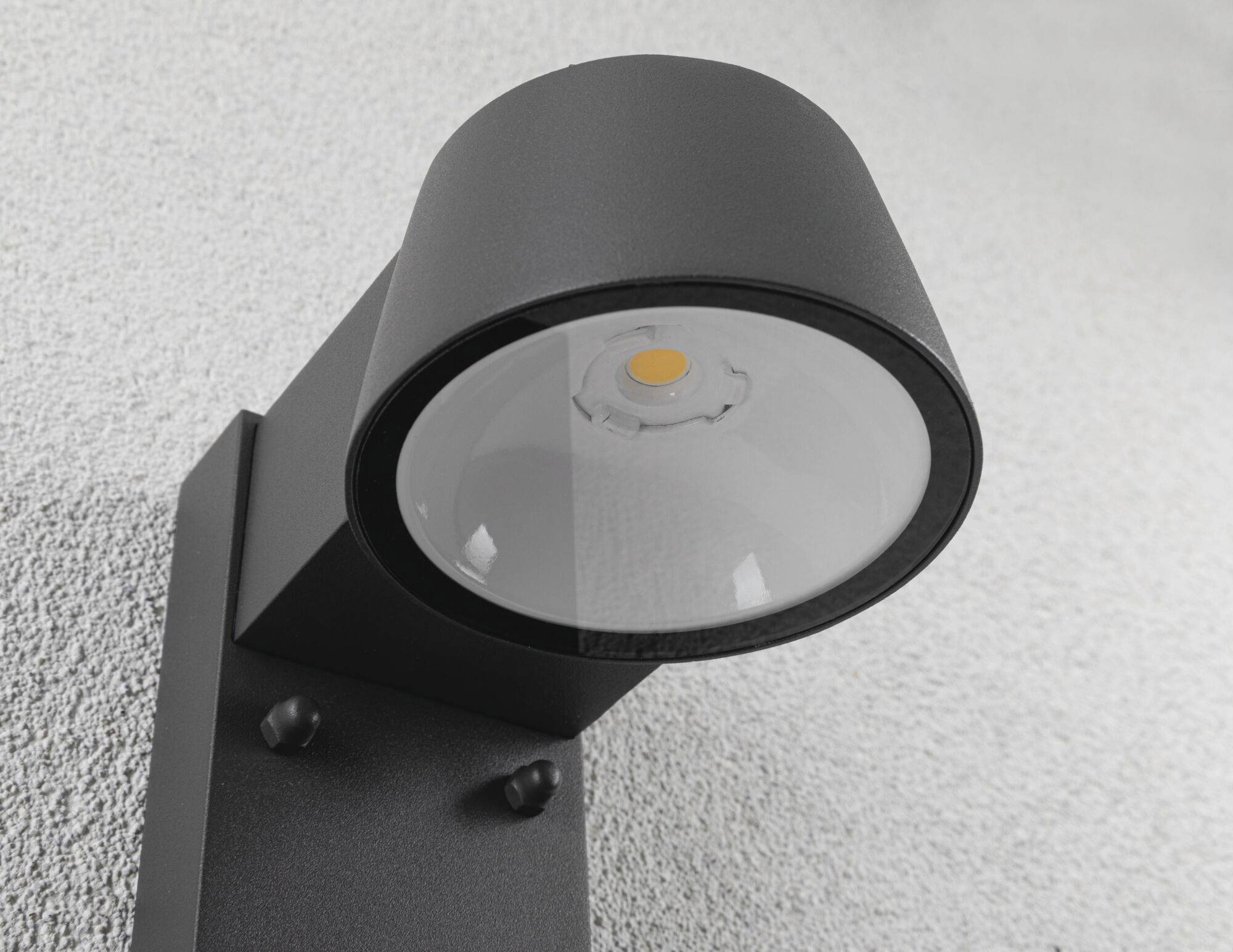 Paulmann Capea 2200K-3000K PIR 94714 Außenwandleuchte LED 6W Schwarz