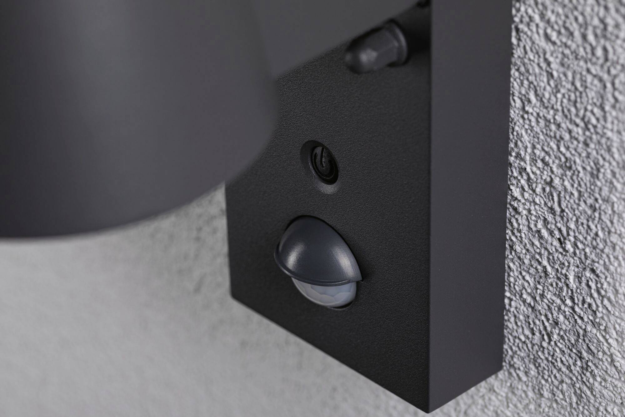 Paulmann Capea 2200K-3000K PIR 94714 Außenwandleuchte LED 6W Schwarz