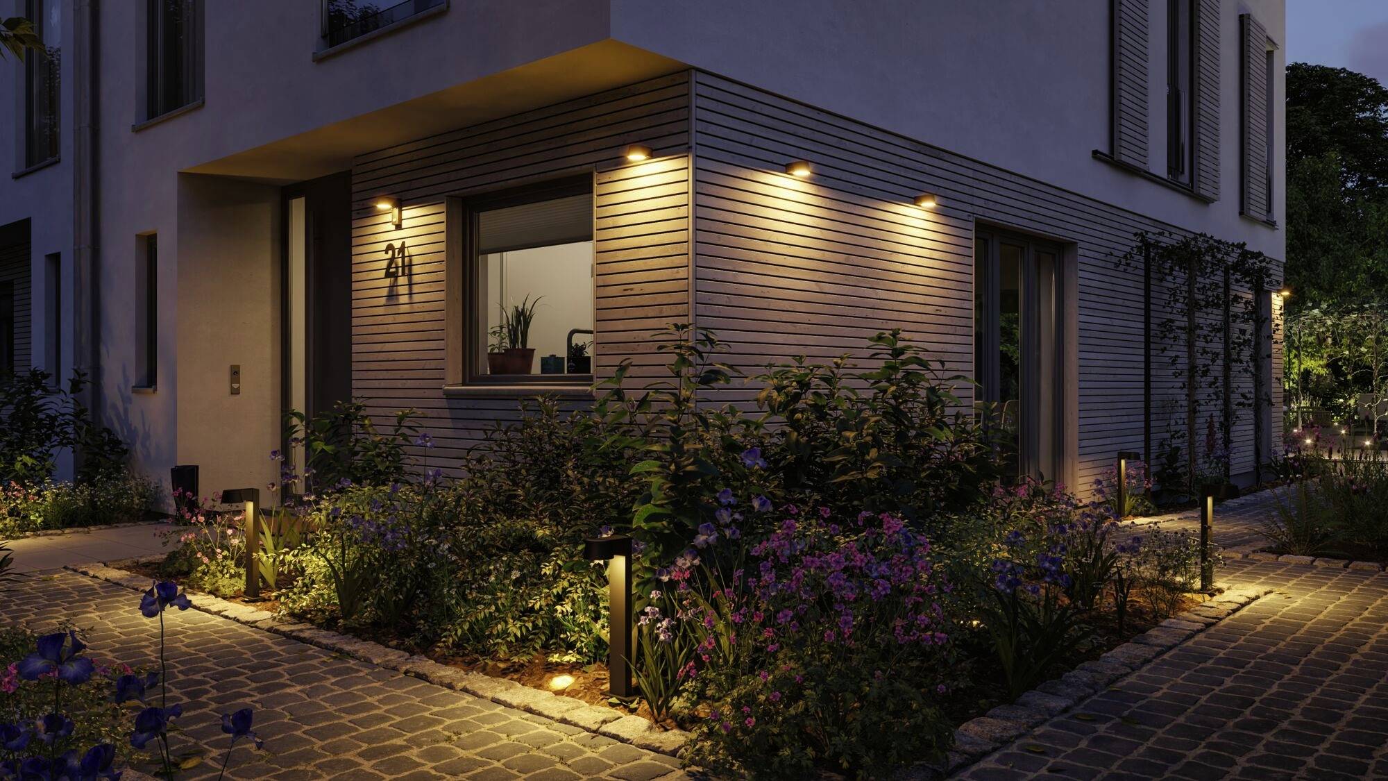 Paulmann 94715 Capea 2200K Wegeleuchte LED 6 W Schwarz