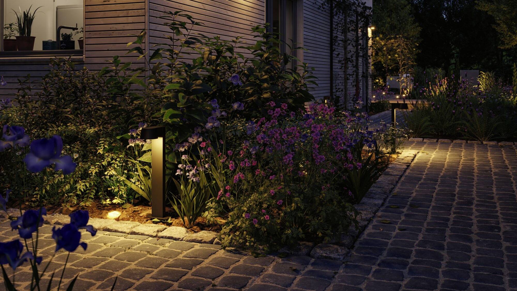 Paulmann 94715 Capea 2200K Wegeleuchte LED 6W Schwarz