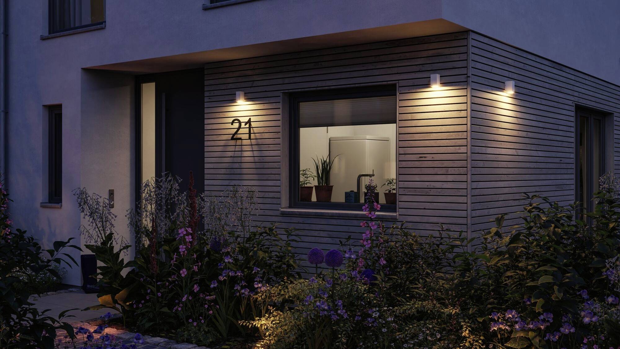 Paulmann 94711 Flame 2200K white Außendeckenleuchte LED 4W Weiß